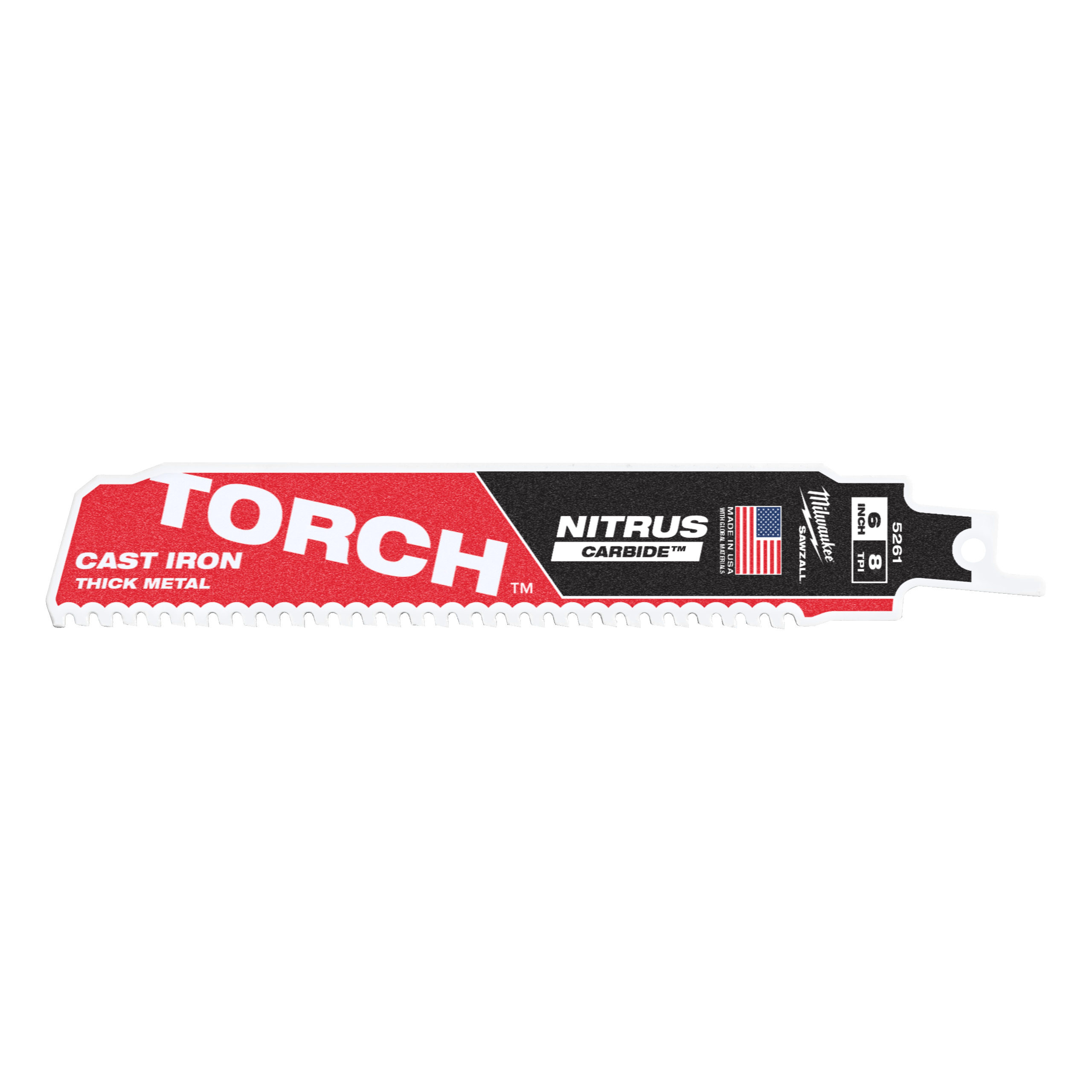 Hoja THE TORCH™ NITRUS Carbide 300mm 8Tpi - 1ud