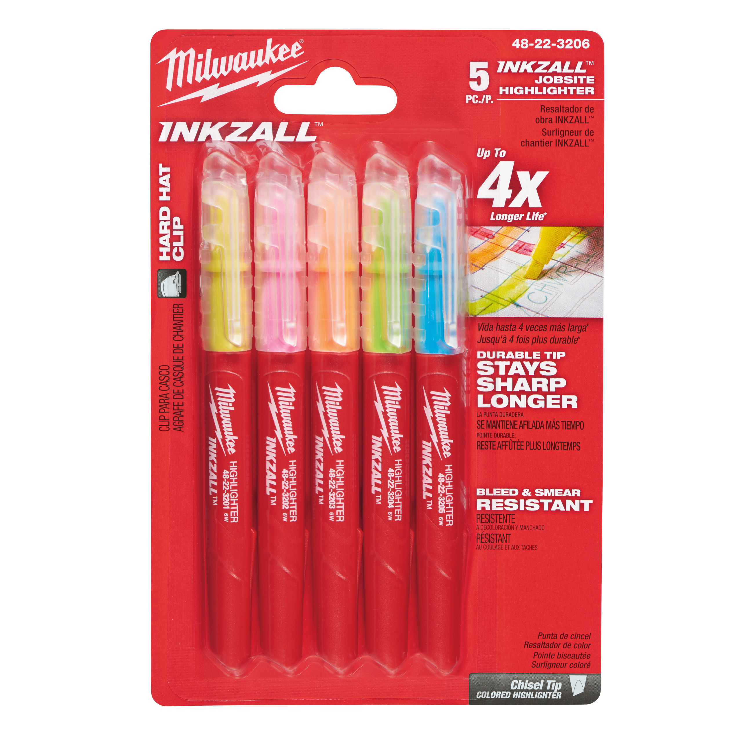 Resaltadores de colores INKZALL™