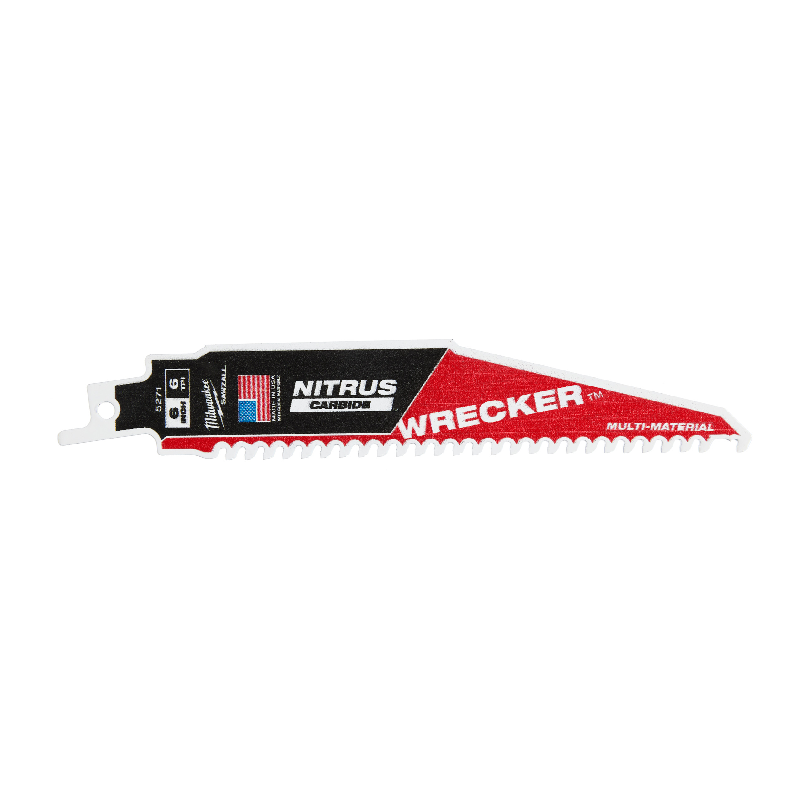 Hoja THE WRECKER™ NITRUS Carbide 150mm 6Tpi - 1ud
