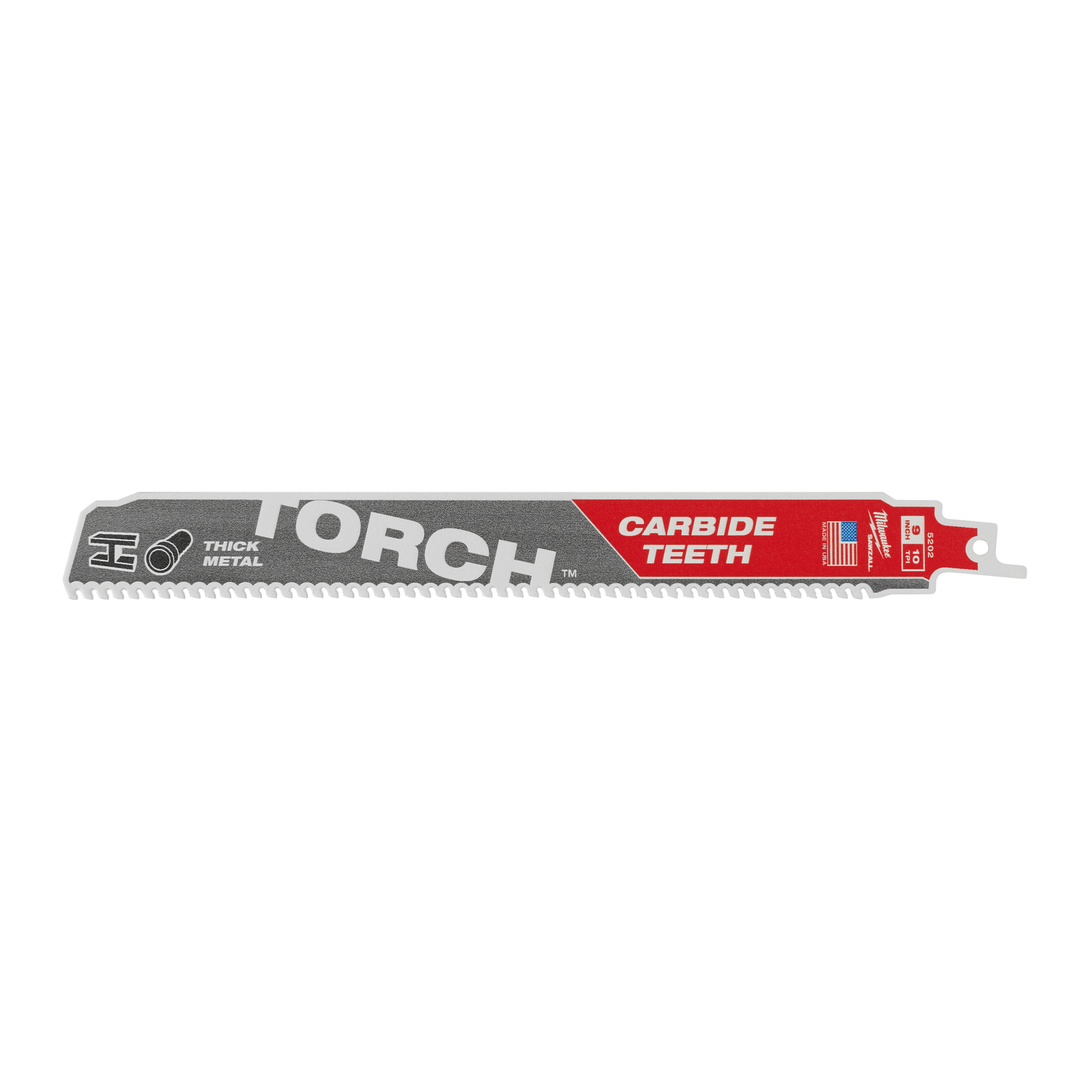 Hoja Sable THE TORCH™ Carbide 230mm 10Tpi - 5uds