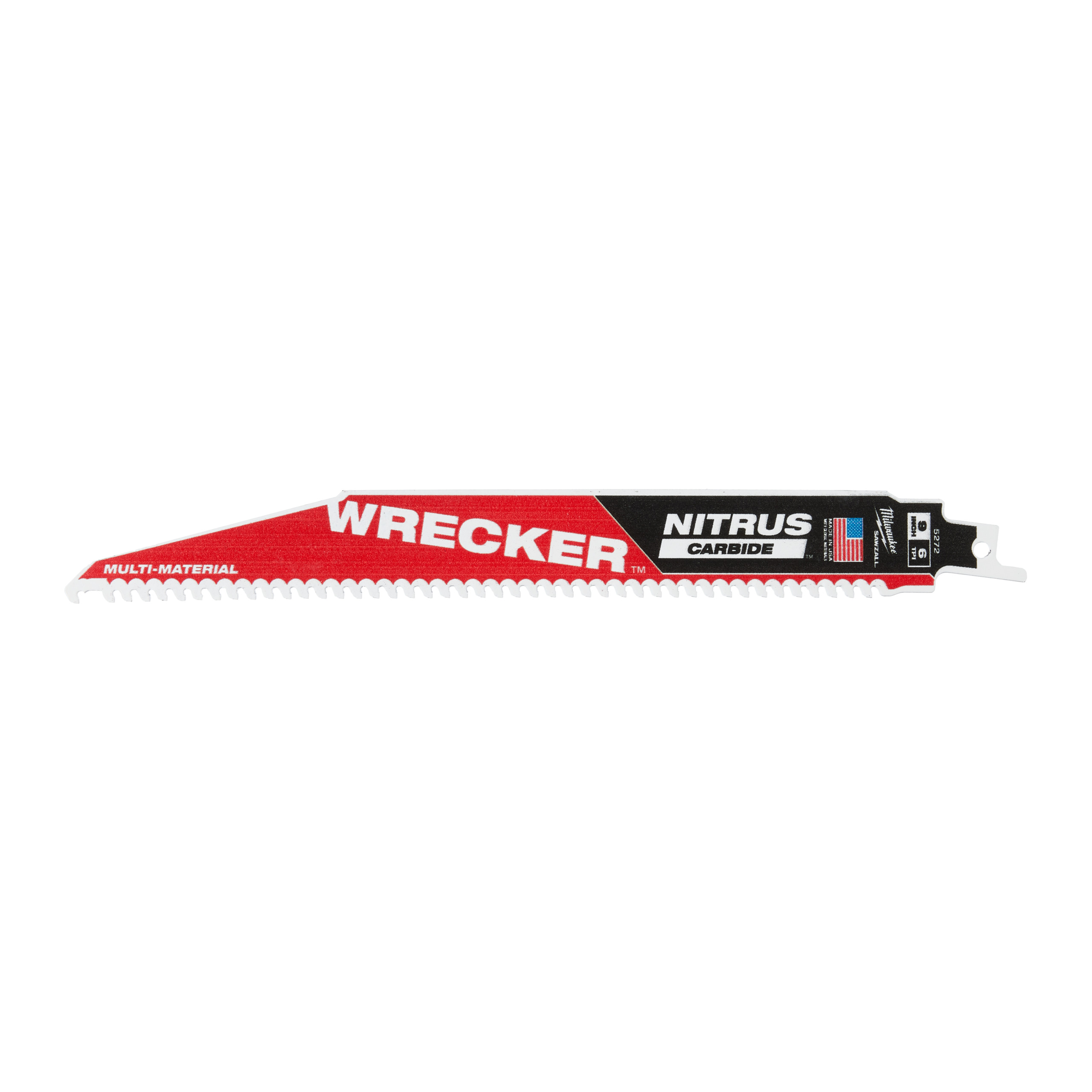 Hoja THE WRECKER™ NITRUS Carbide 230mm 6Tpi - 5uds