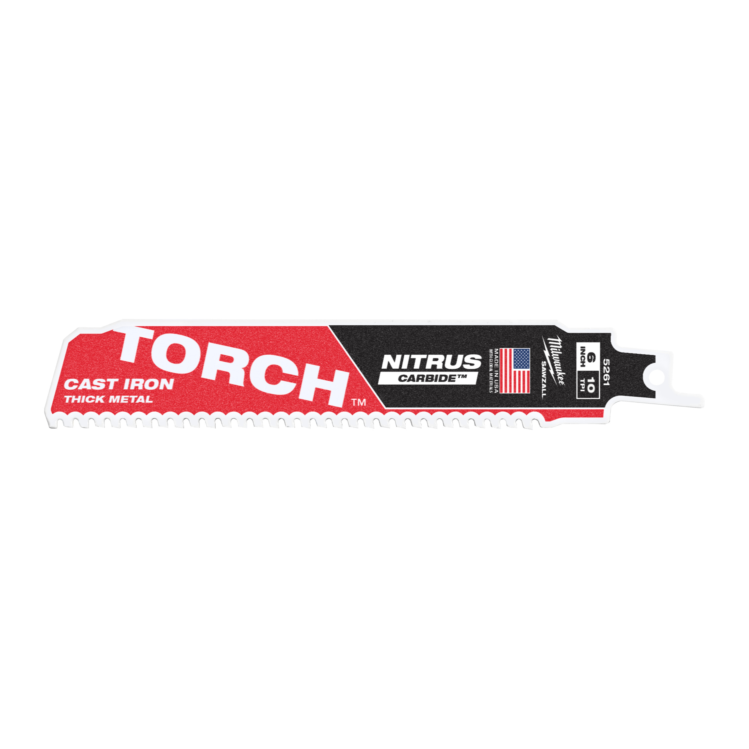Hoja THE TORCH™ NITRUS Carbide 150mm 10Tpi - 1ud