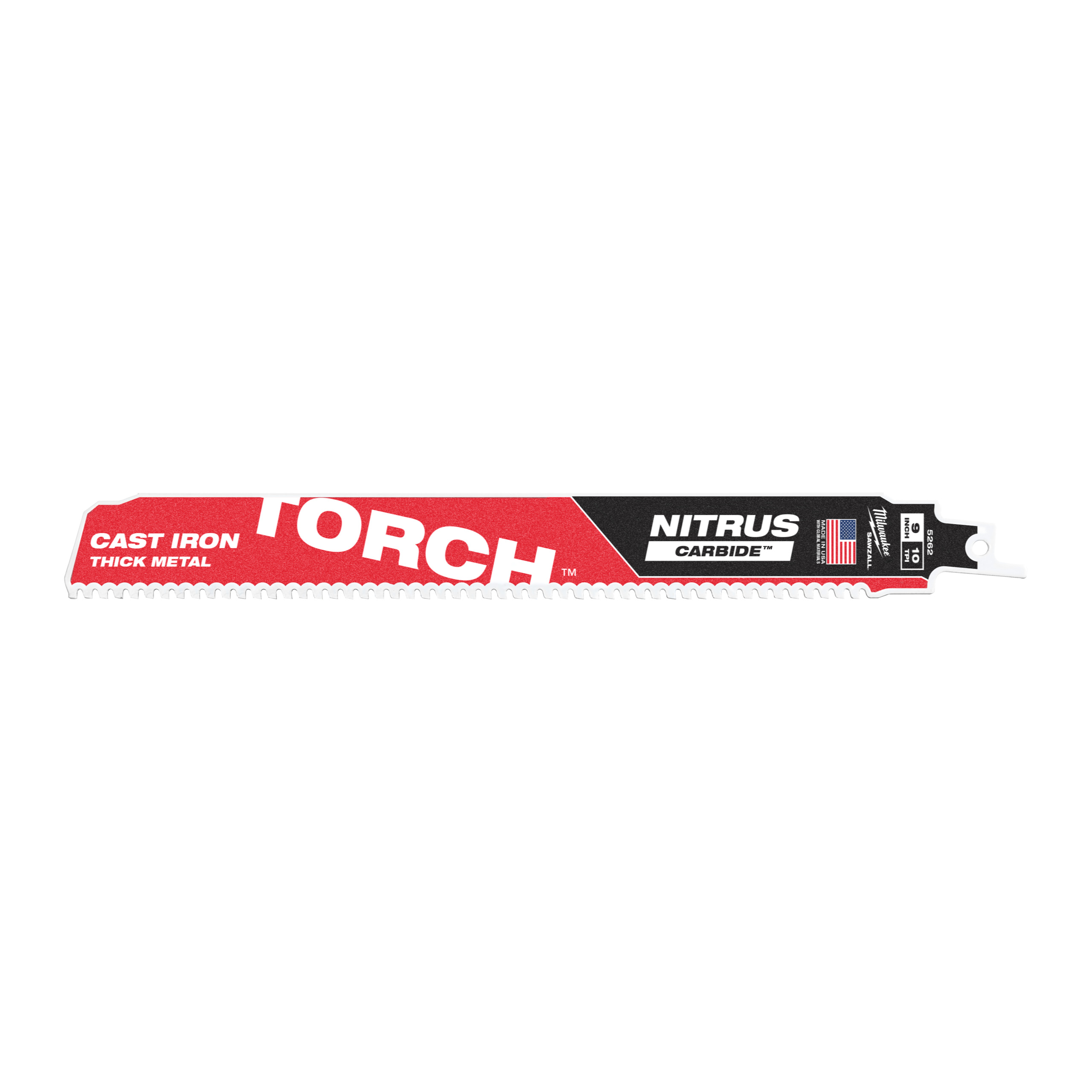Hoja THE TORCH™ NITRUS Carbide 230mm 10Tpi - 1ud