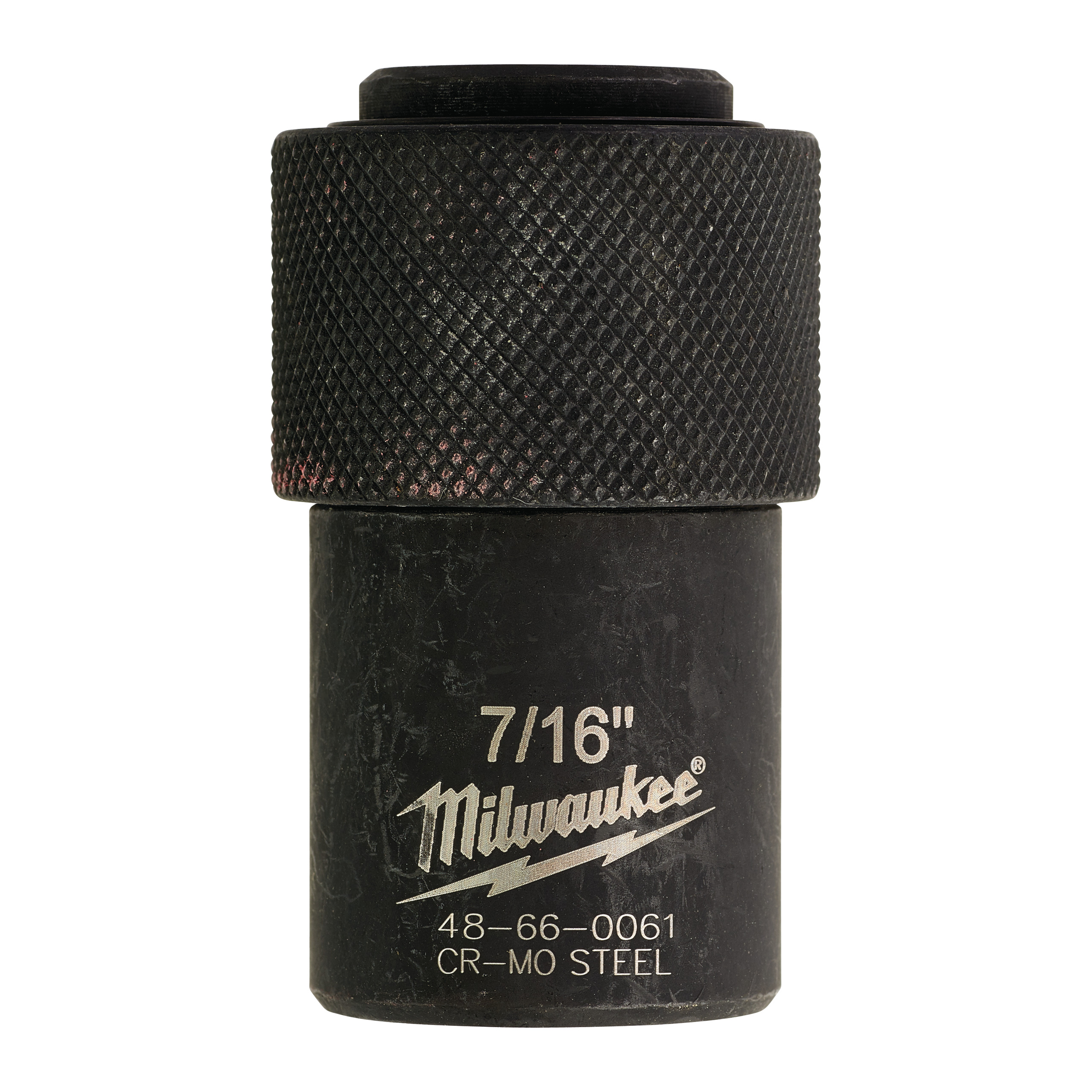 Adaptador para llave de impacto de ½″ cuad. a hex. de 11mm (7/16″ ). Para utilizar con brocas Auger y Selfeed de impacto