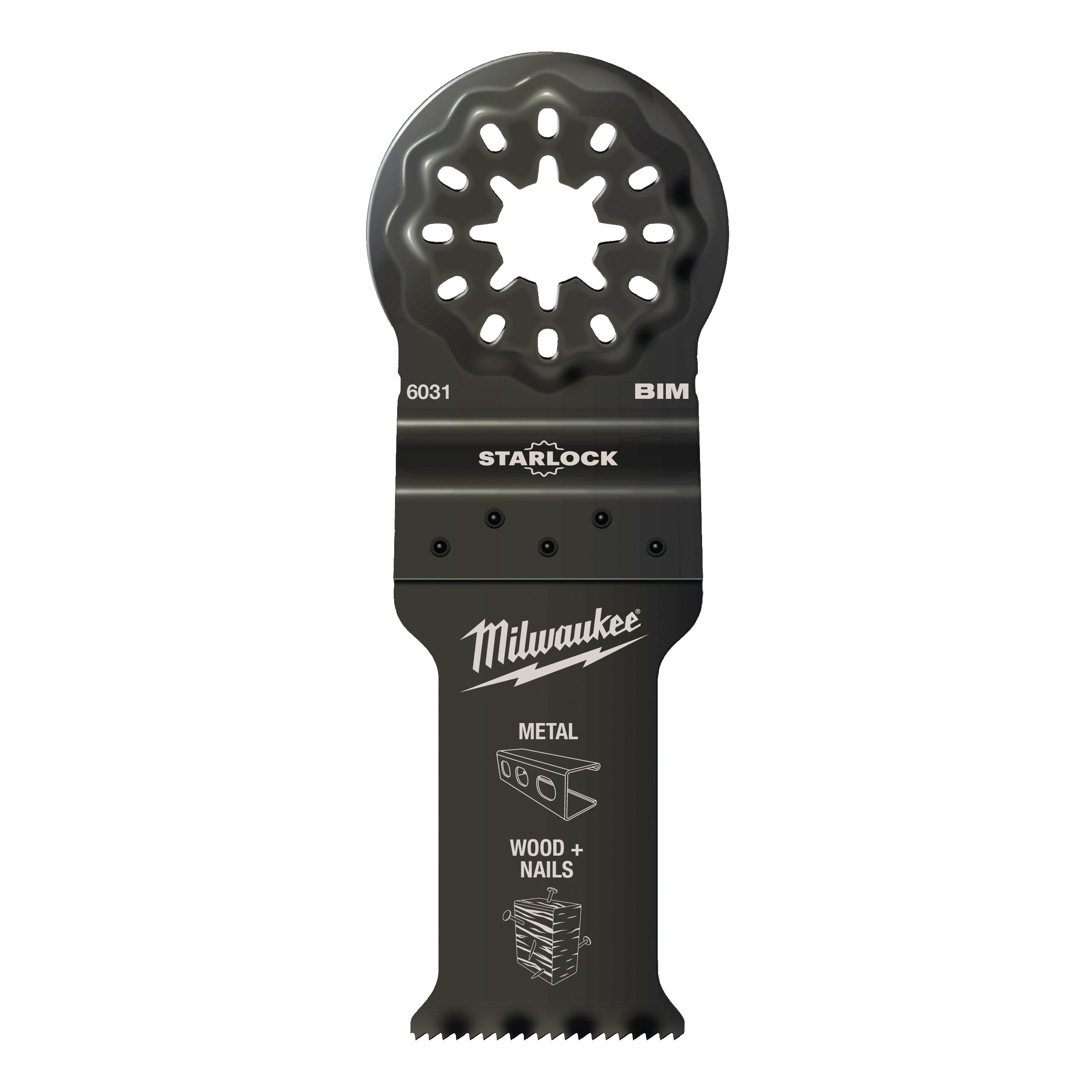 Cuchilla de incisión para madera con clavos de 65mm bimetálica para mayor duración