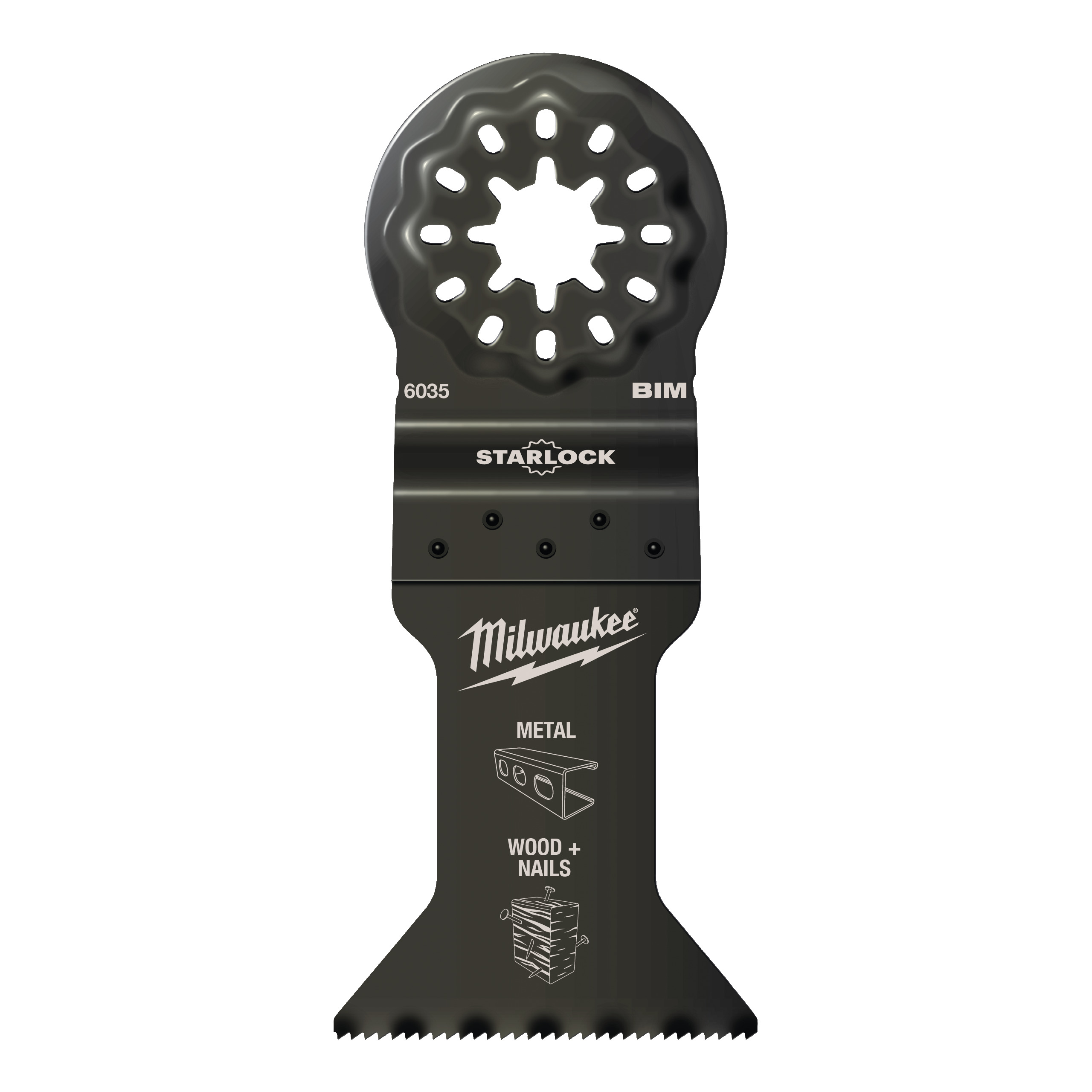 Cuchilla de incisión multimaterial de 43mm bimetálica para mayor duración