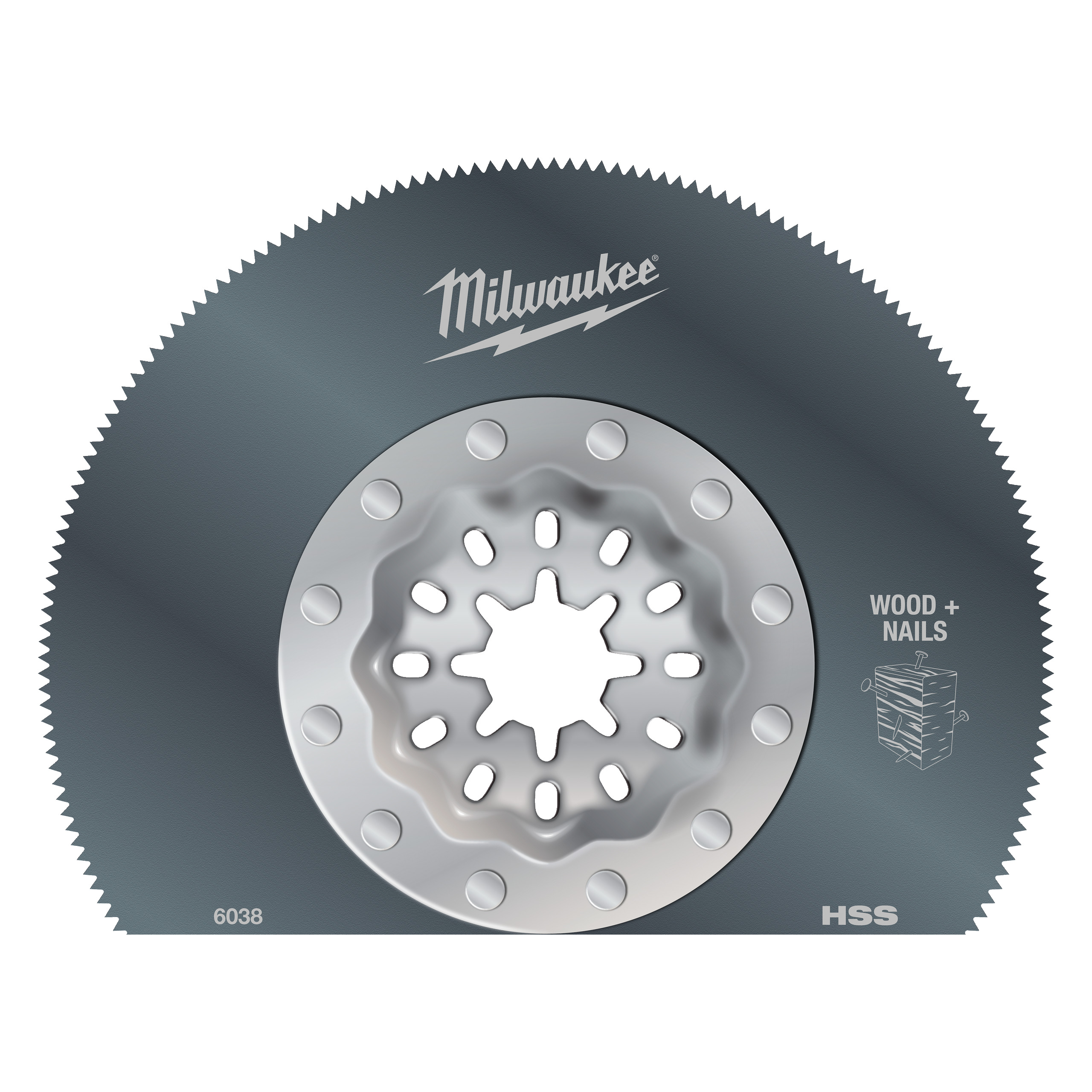 Cuchilla de incisión multimaterial segmentada para corte a ras de 85mm