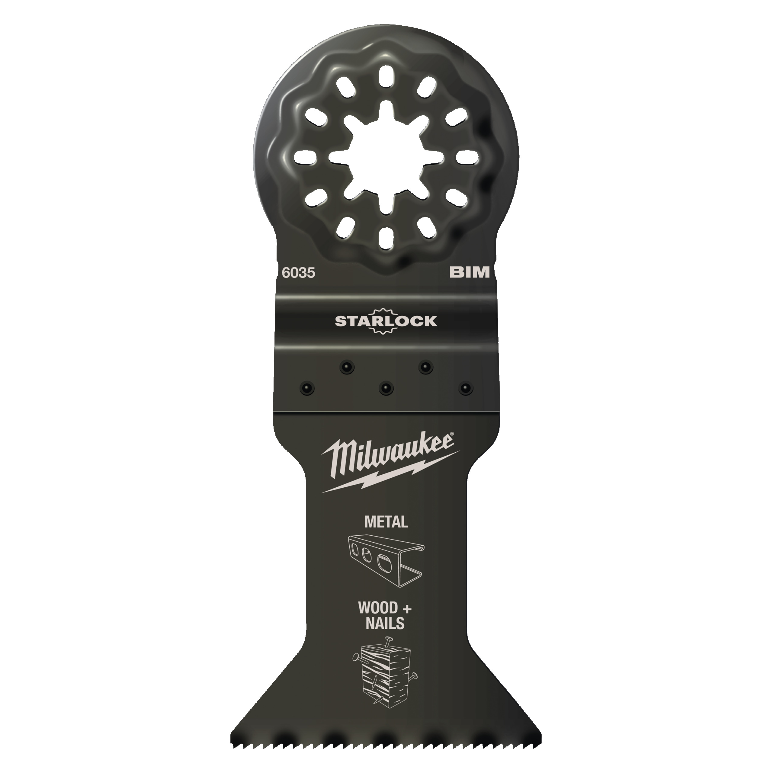 Cuchillas de incisión para multiherramienta - madera con clavos
