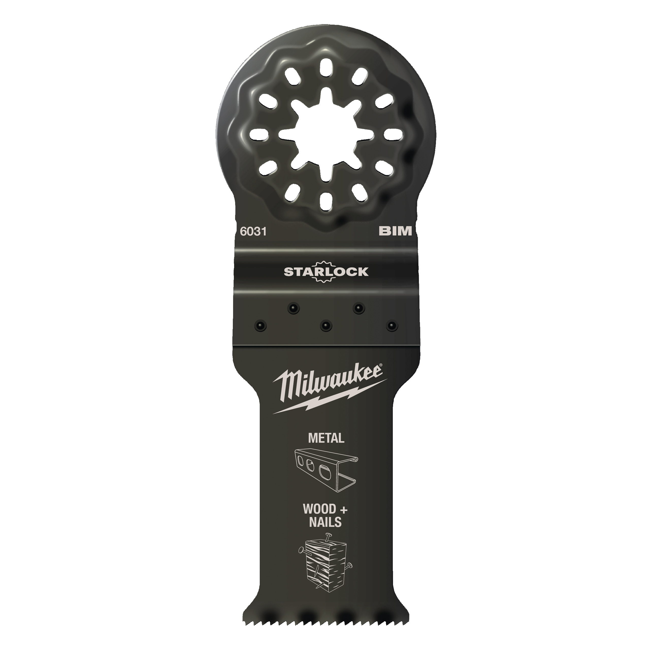 Cuchillas de incisión para multiherramienta - madera con clavos