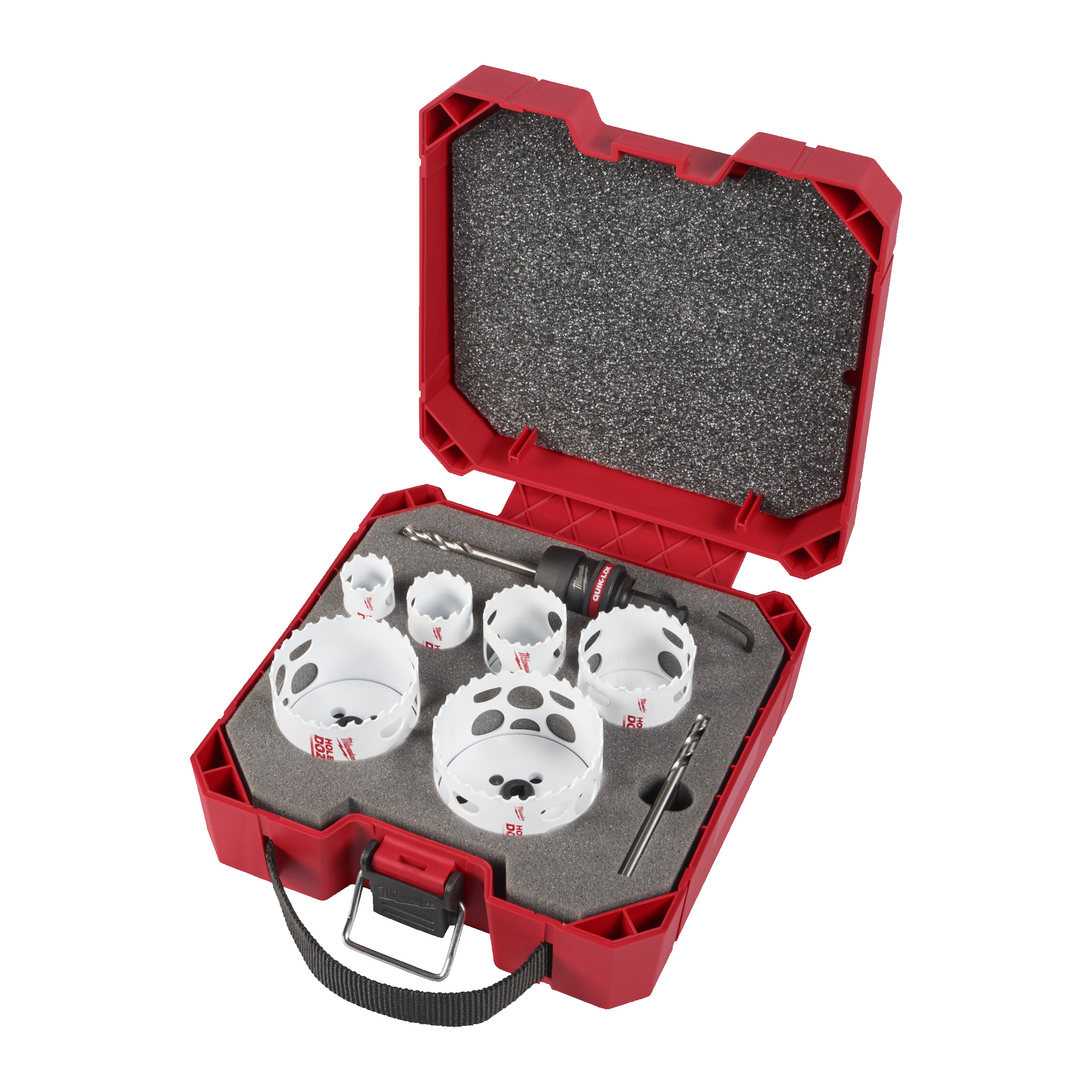 Estuche de 9 piezas HOLEDOZER™ QUIK-LOK™