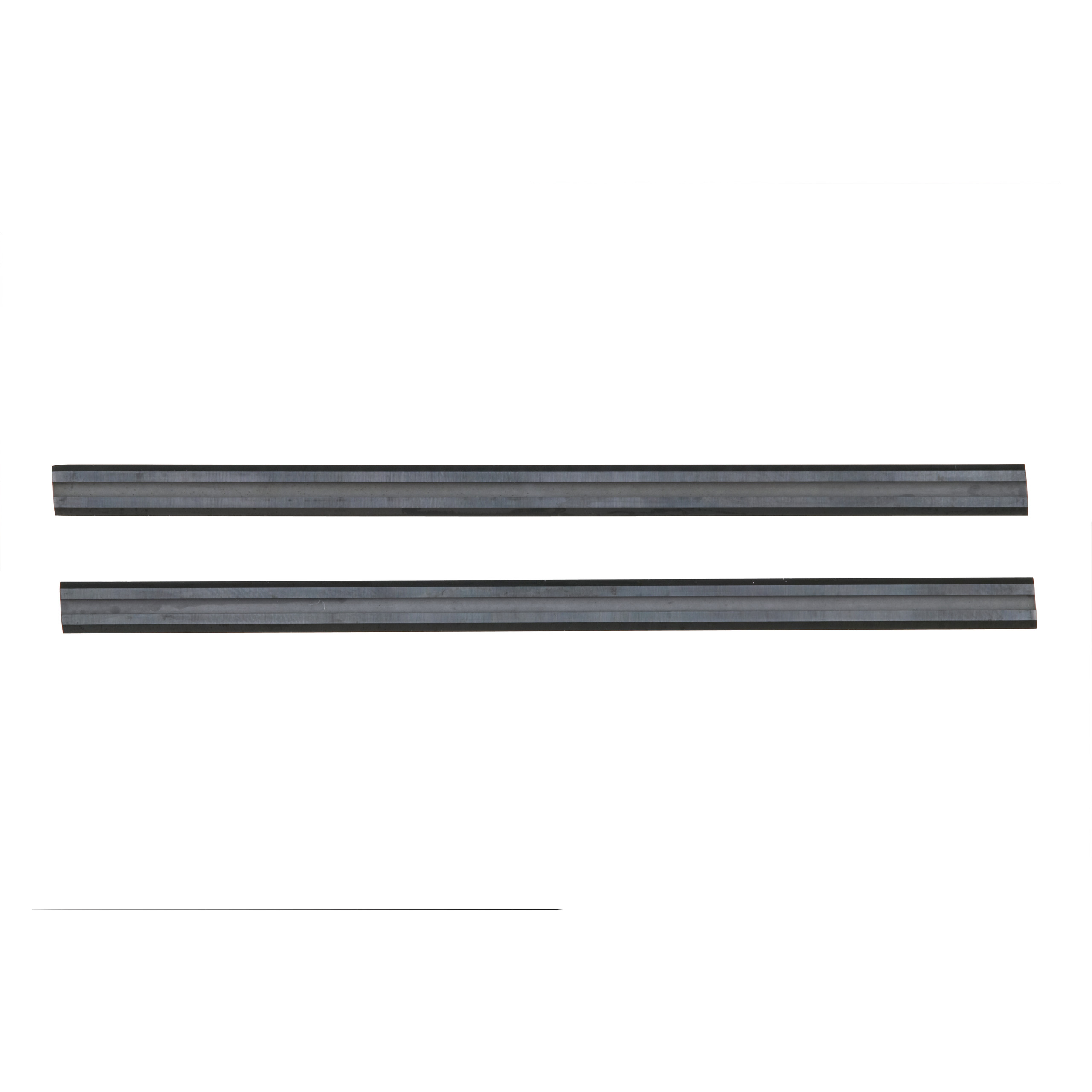 Cuchillas reversibles de metal duro. 2 cuchillas reversibles, adecuadas para maderas blandas y duras