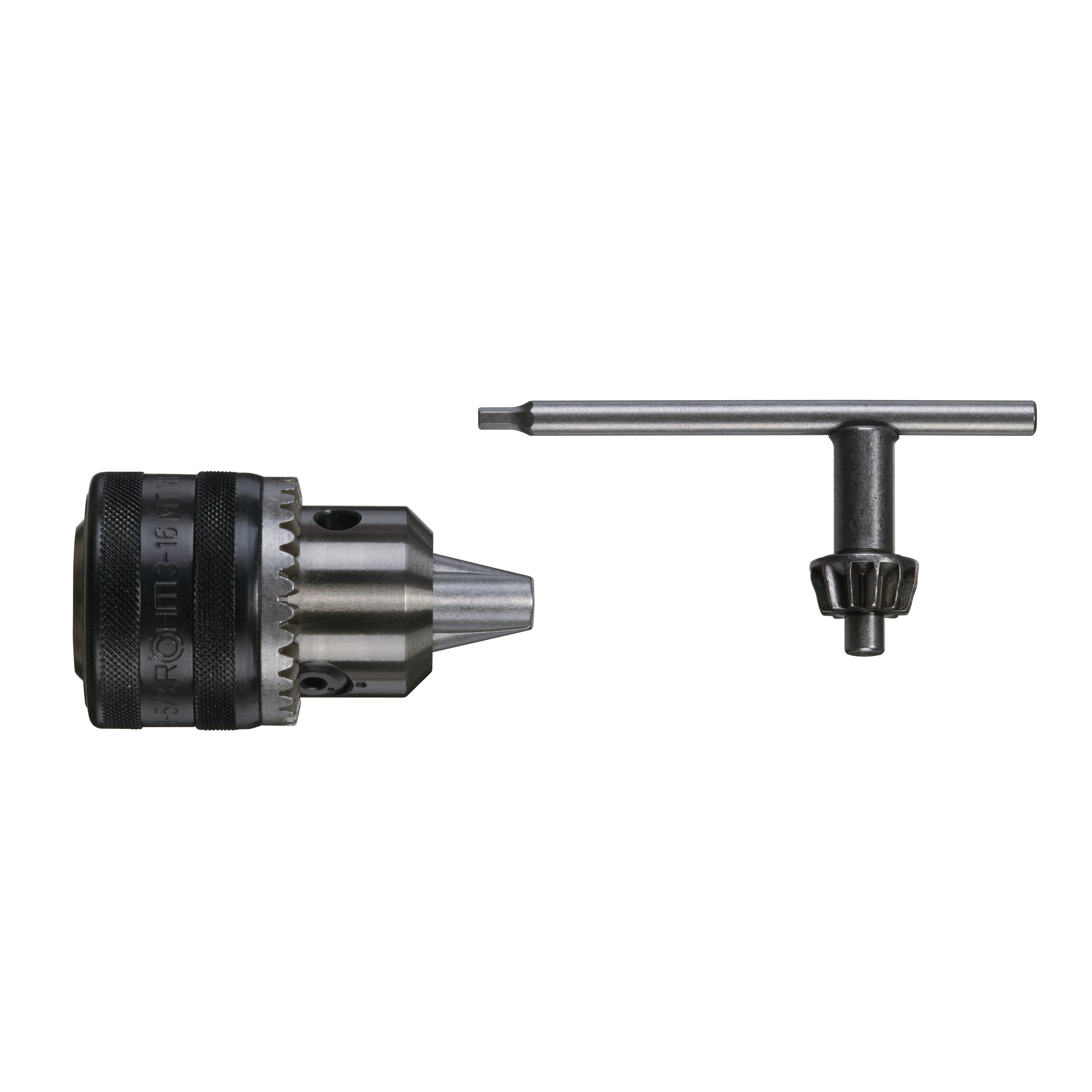 Portabrocas con llave. Utiliza la llave tipo C.