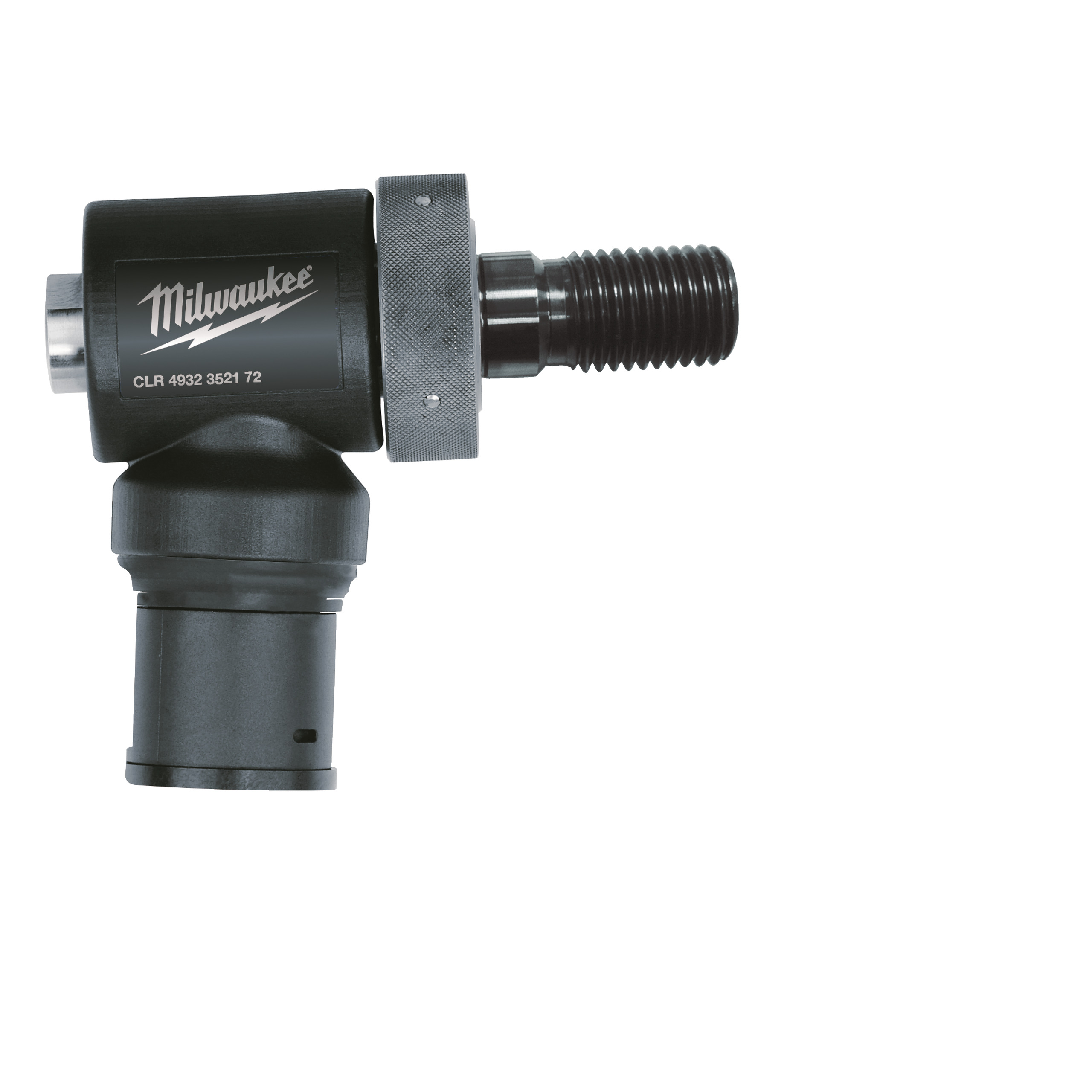FIXTEC™ Clean Line Rotor (CLR) Para coronas de diamante con rosca 1 ¼″. La ventaja de añadir la absorción de polvo permite incrementar la velocidad de taladrado y alargar la vida de la corona de diamante