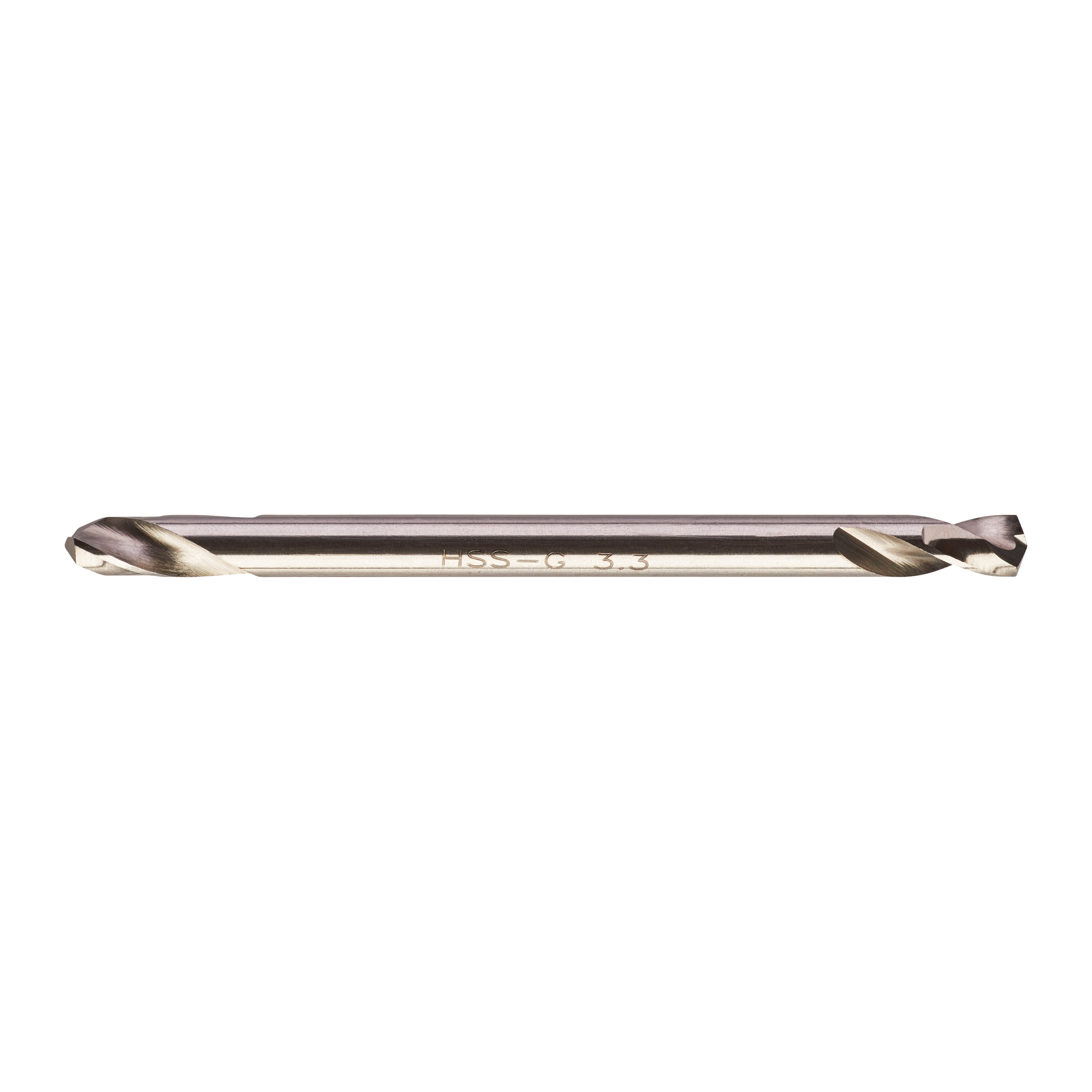 Brocas para metal HSS-G - Doble punta - 10 unidades