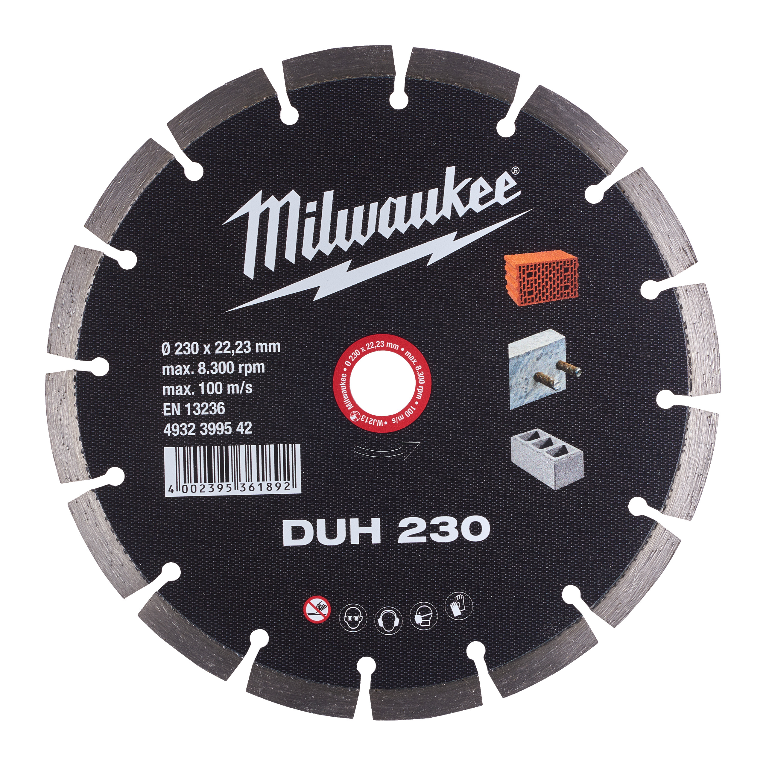 DUH 230 adecuado para usar con cortadora M18 FUEL™