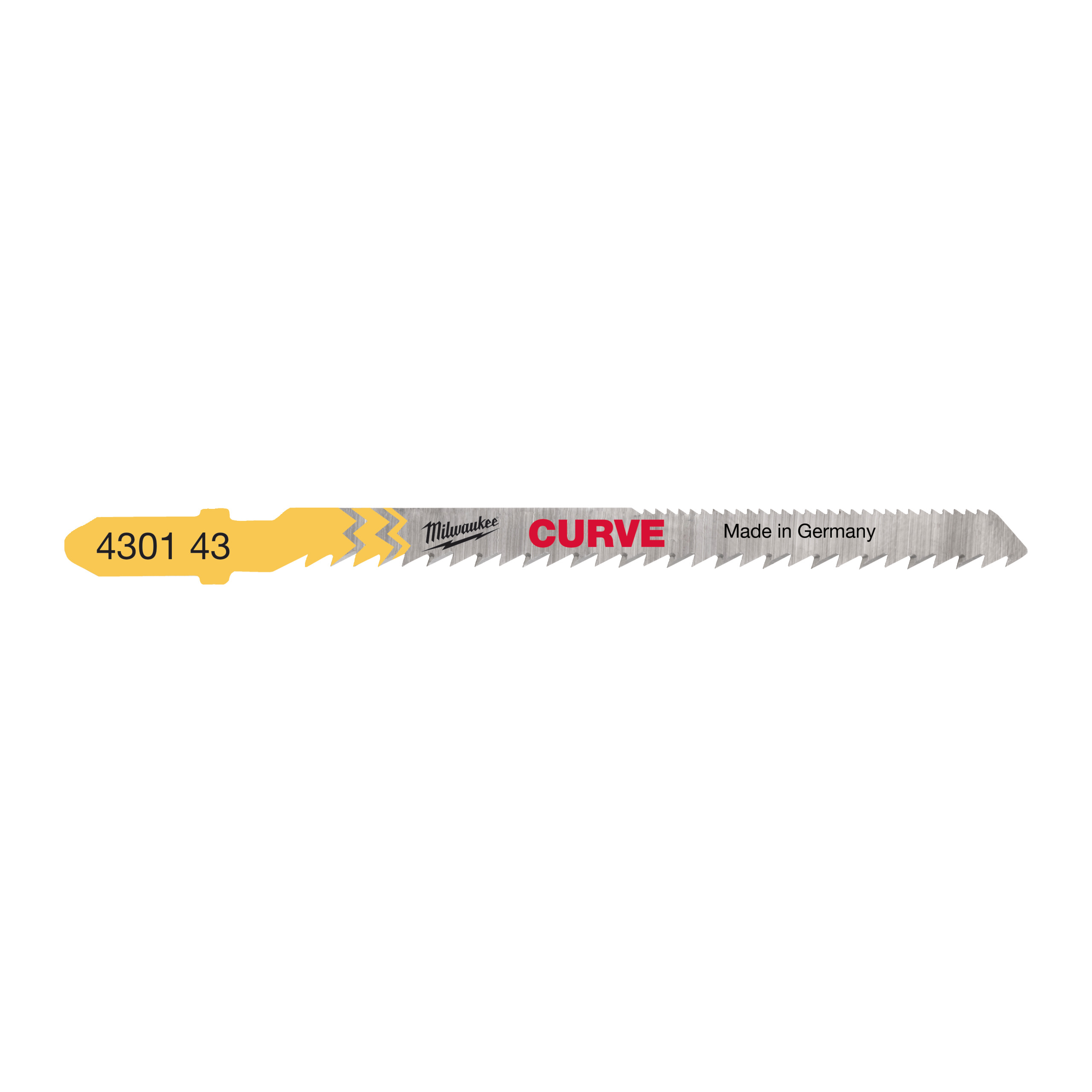 Segueta para cortes curvos.