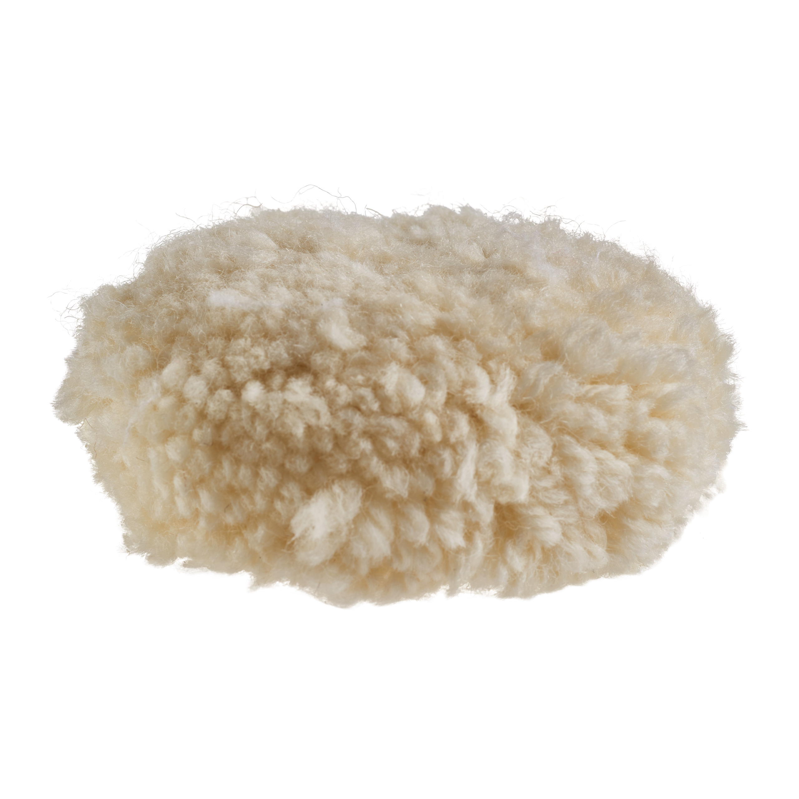 Bonete de lana. Fijación rápida. Para utilizar con el plato de pulido/ lijado