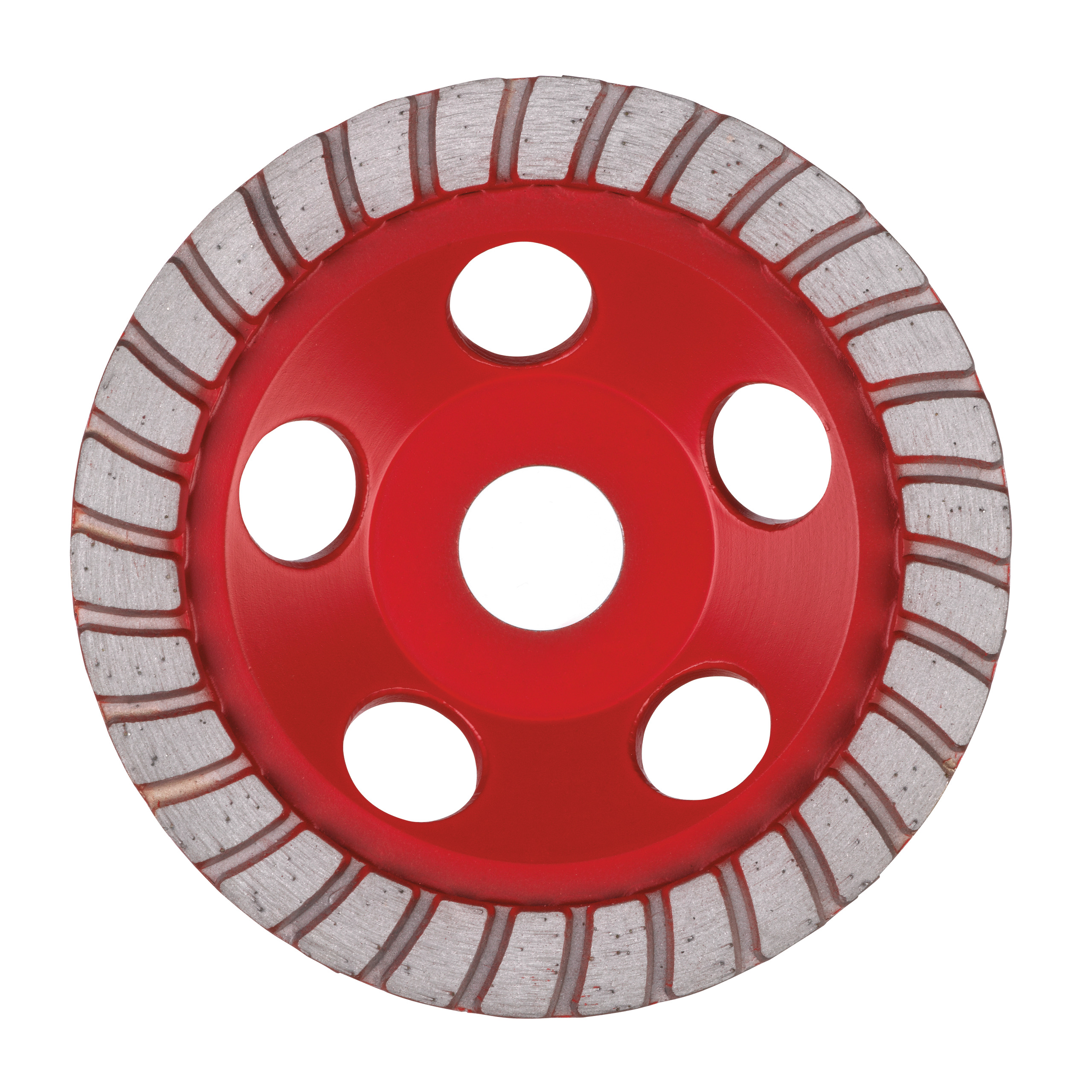 Copa de diamante turbo para nivelación y canteados. Acabado fino en hormigón y piedras naturales