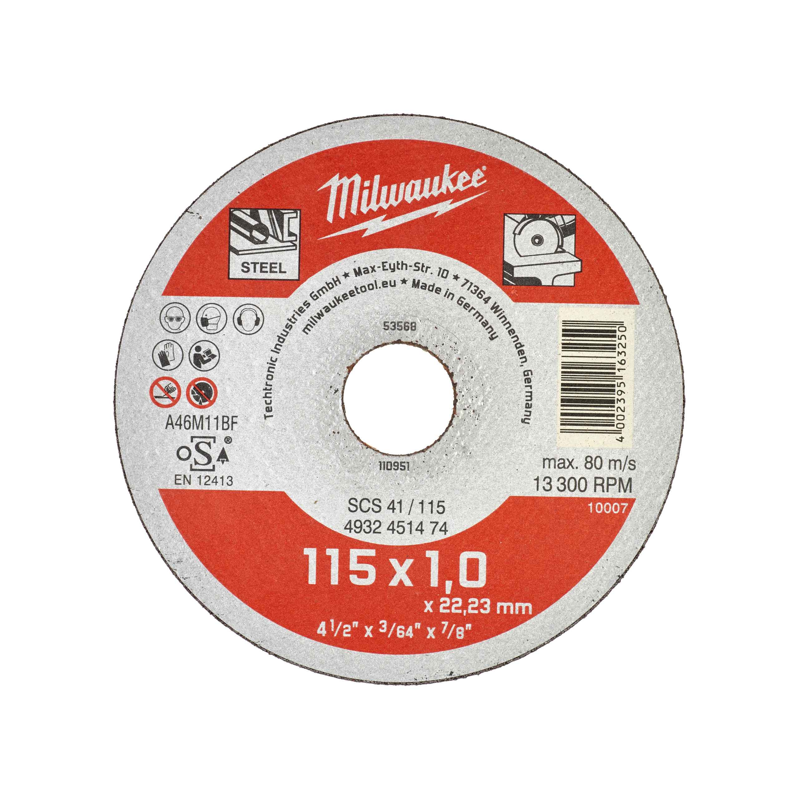 Discos finos de corte para metal Contractor