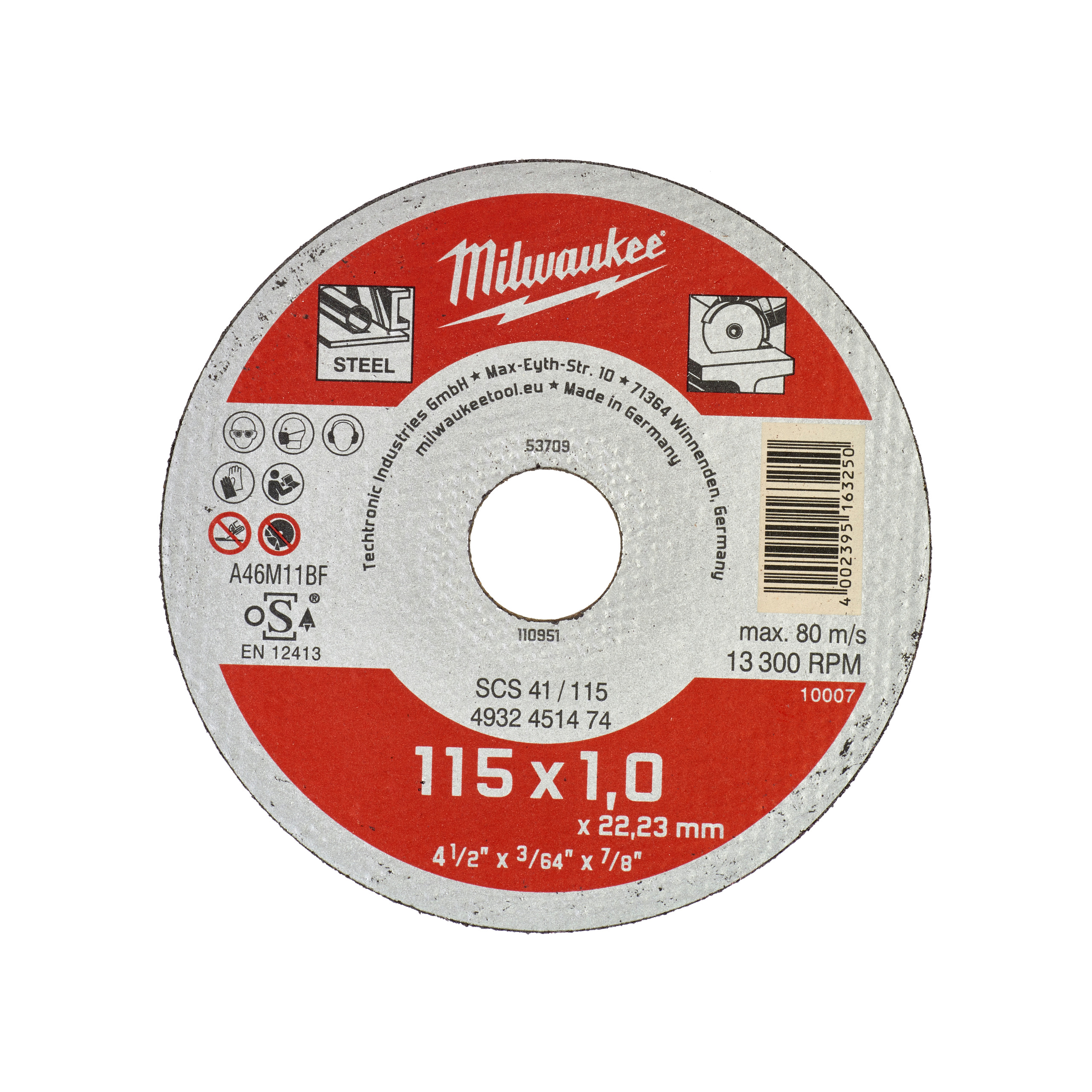 Expositor para mostrador (200x discos SCS 41/115)