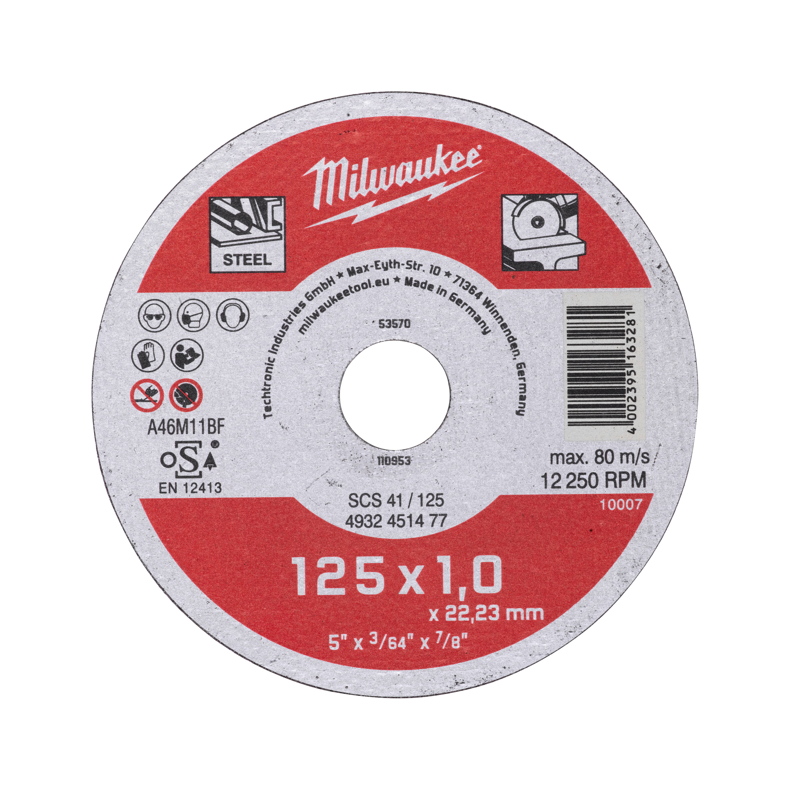 Discos finos de corte para metal Contractor