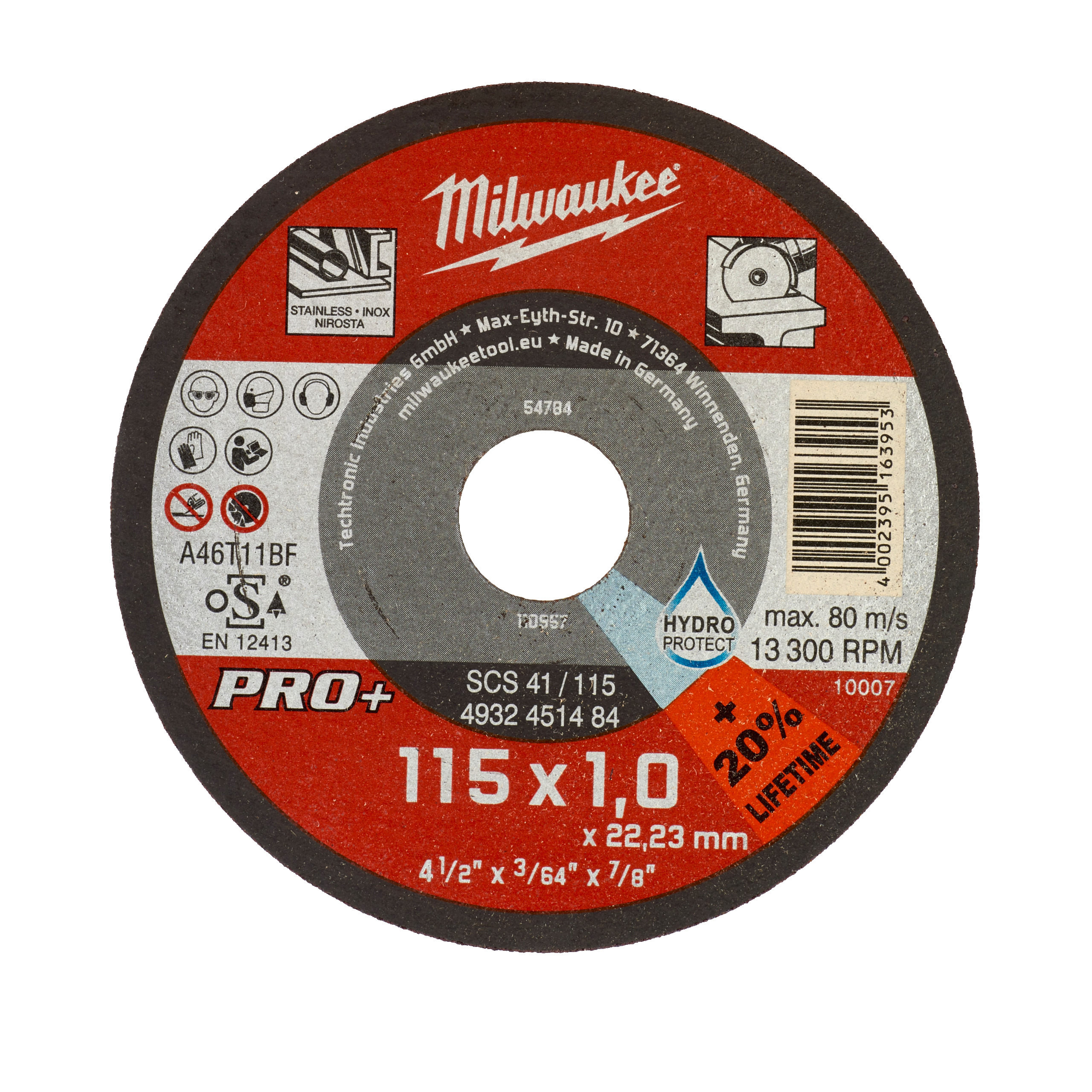 Expositor para mostrador (200x discos SCS 41/115)