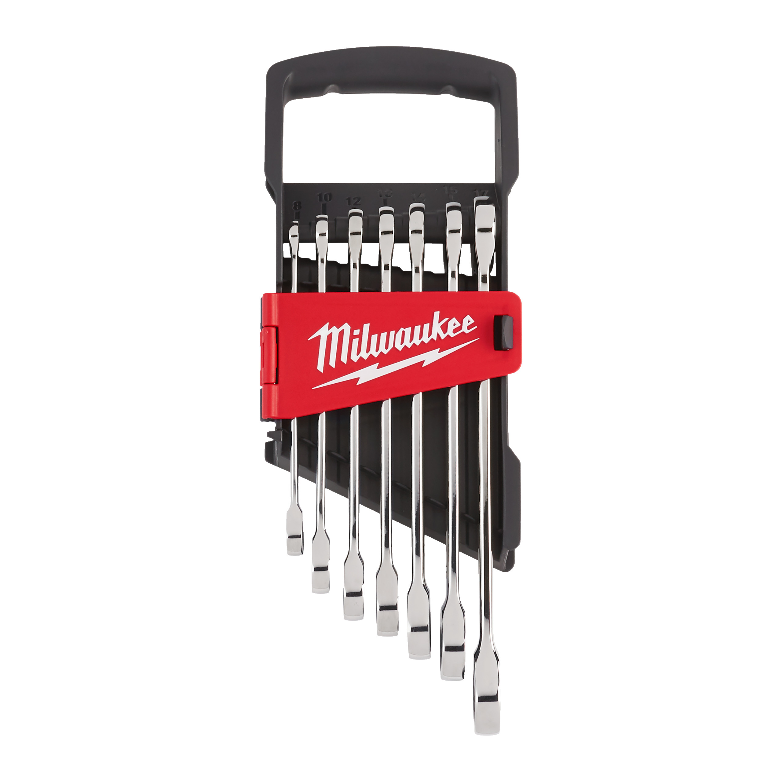 Juego de 7 llaves combinadas con carraca métrica MAX BITE™