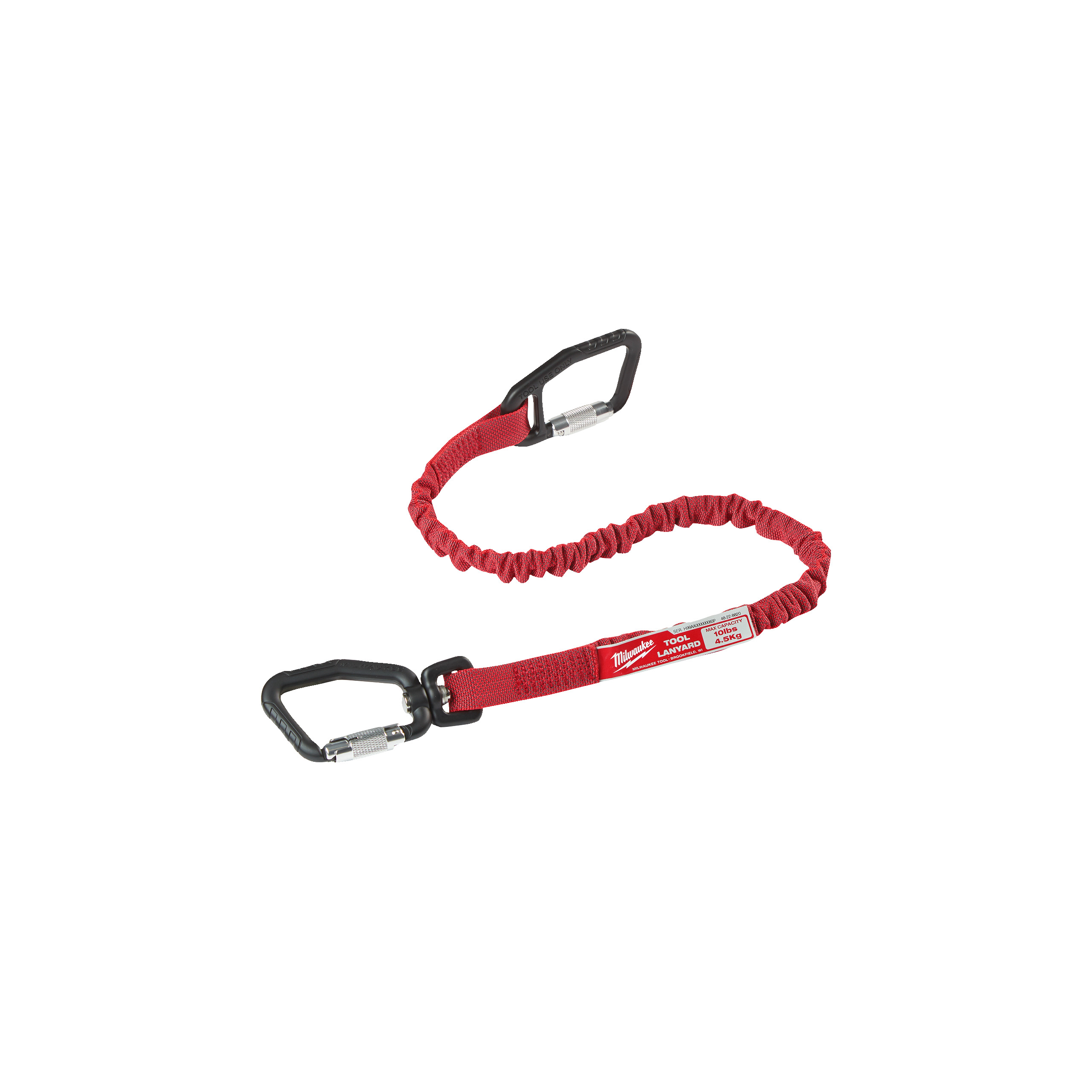 Cuerda anticaída QUICK-CONNECT™ de doble mosquetón de 4,5kg de resistencia