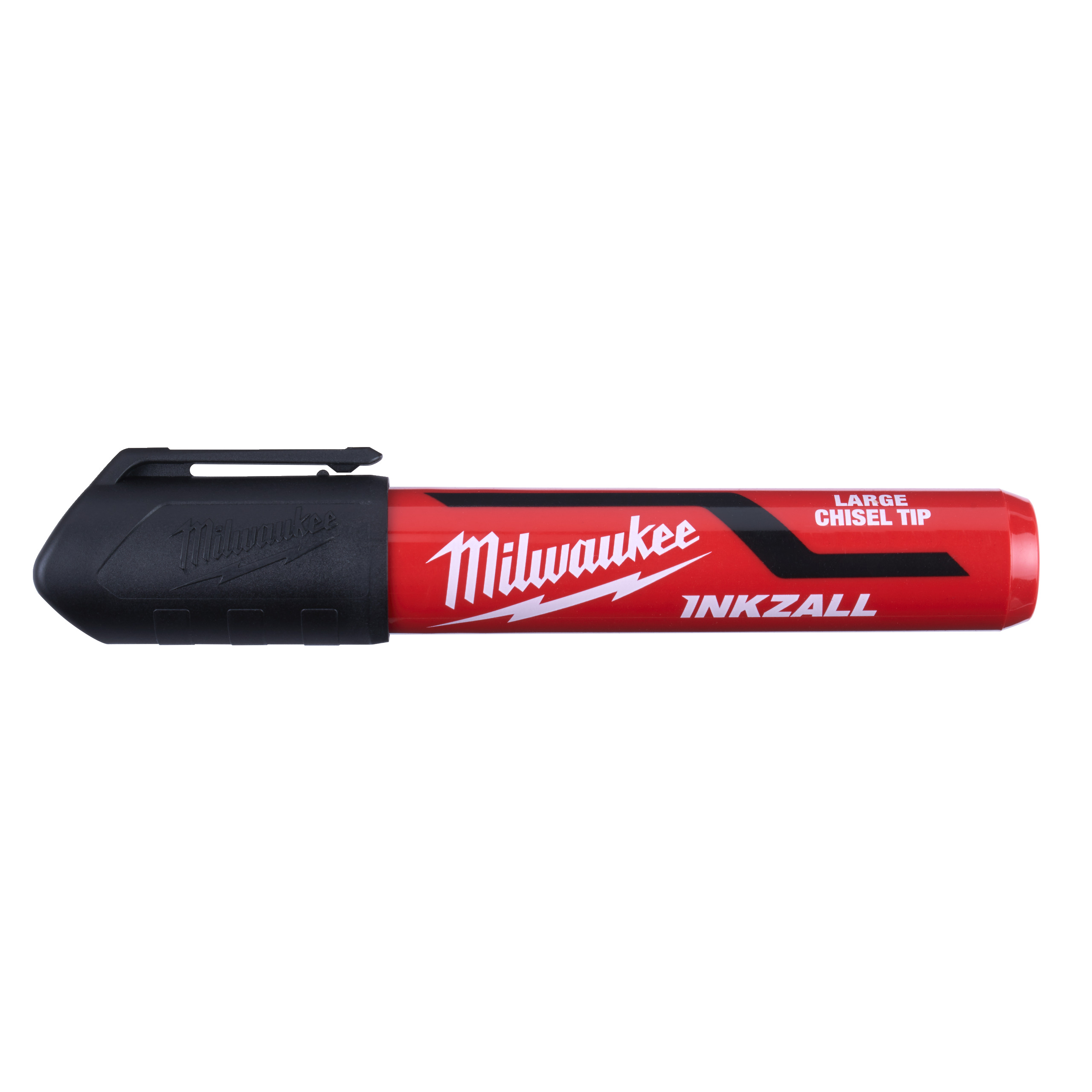 Marcador negro con punta cincelada 16,2mm (3uds)
