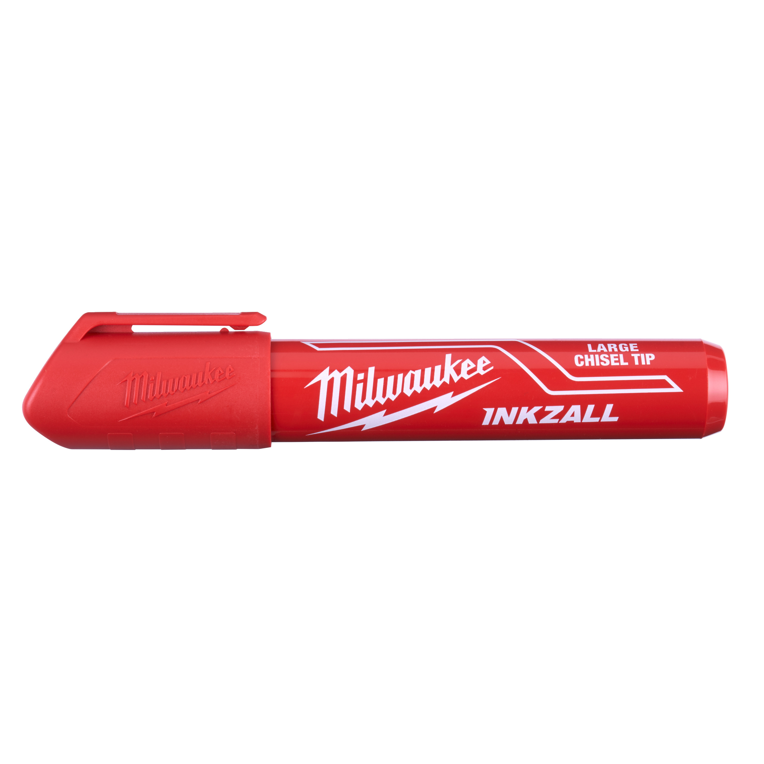 Marcador rojo con punta cincelada 6,2mm