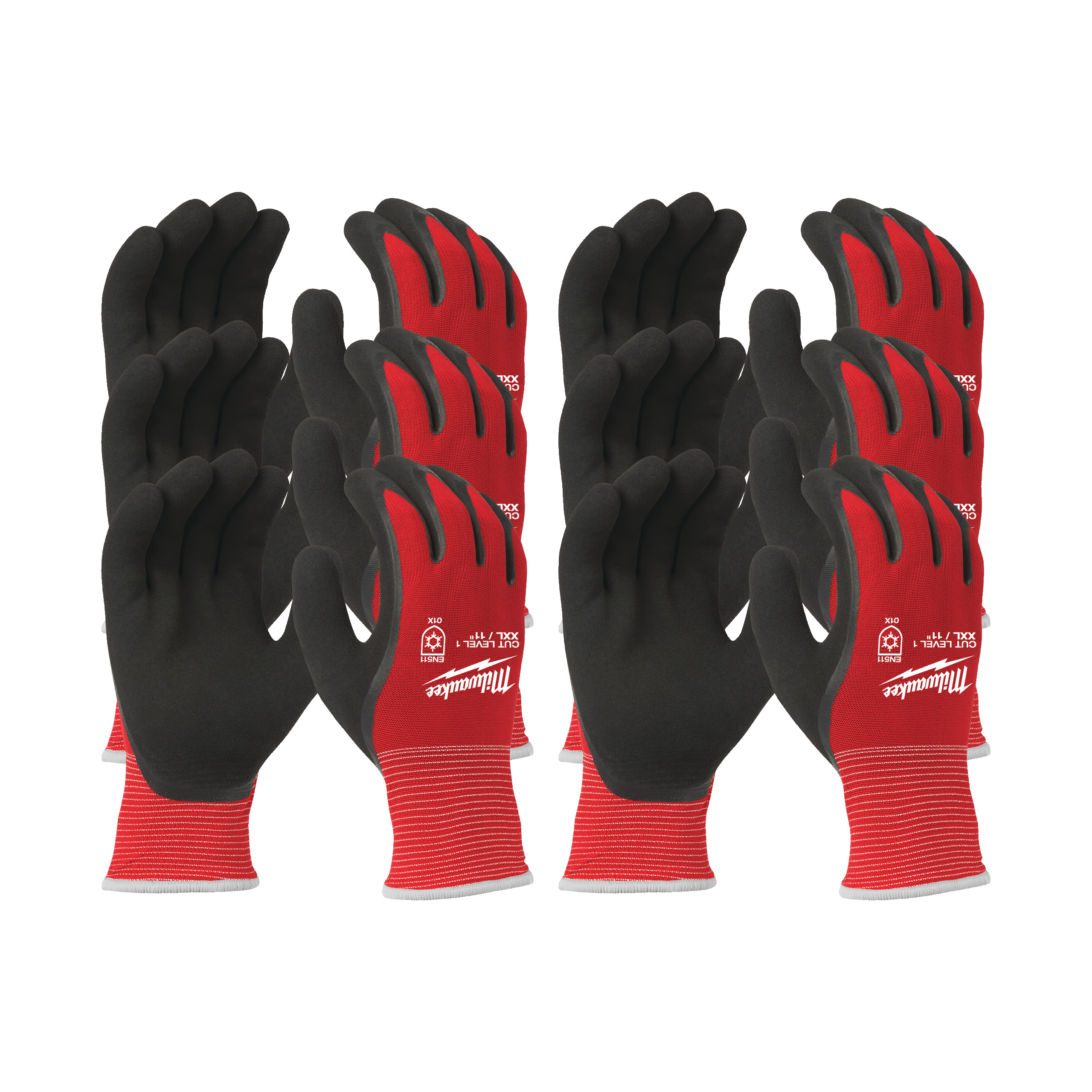 Guantes de invierno anticorte Nivel A - XXL/11 - pack de 12 pares