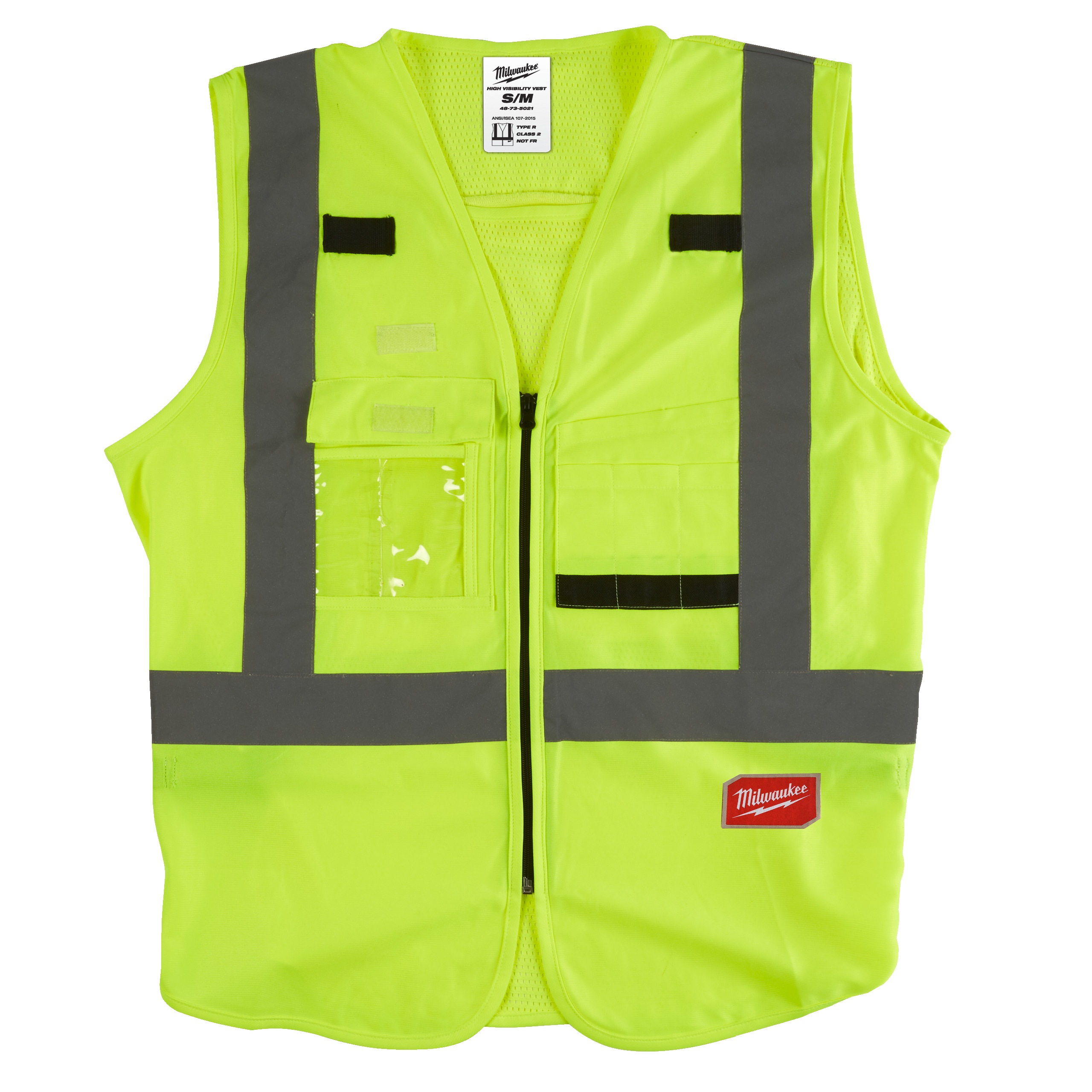Chaleco alta visibilidad amarillo - S/M