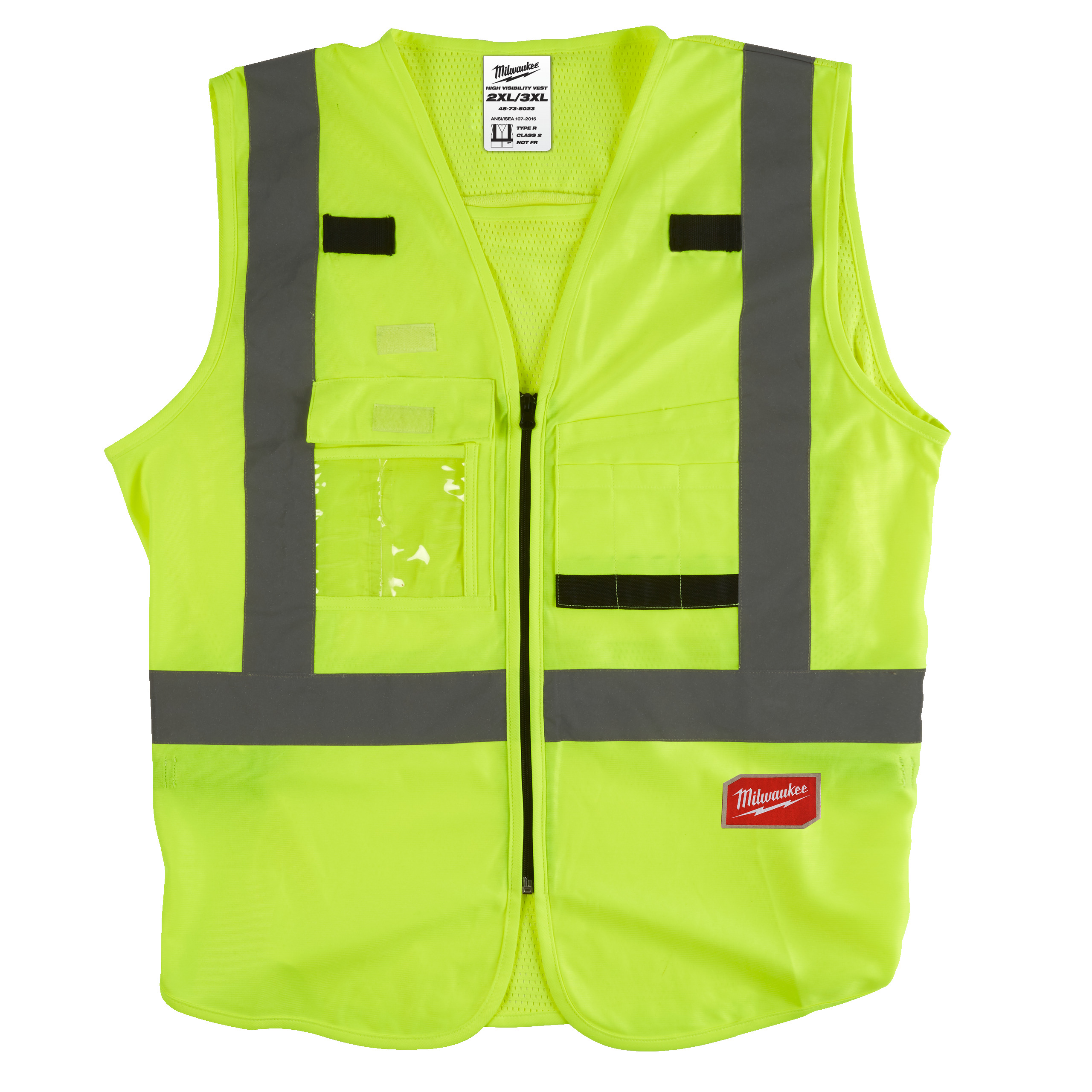Chaleco alta visibilidad amarillo - 2XL/3XL