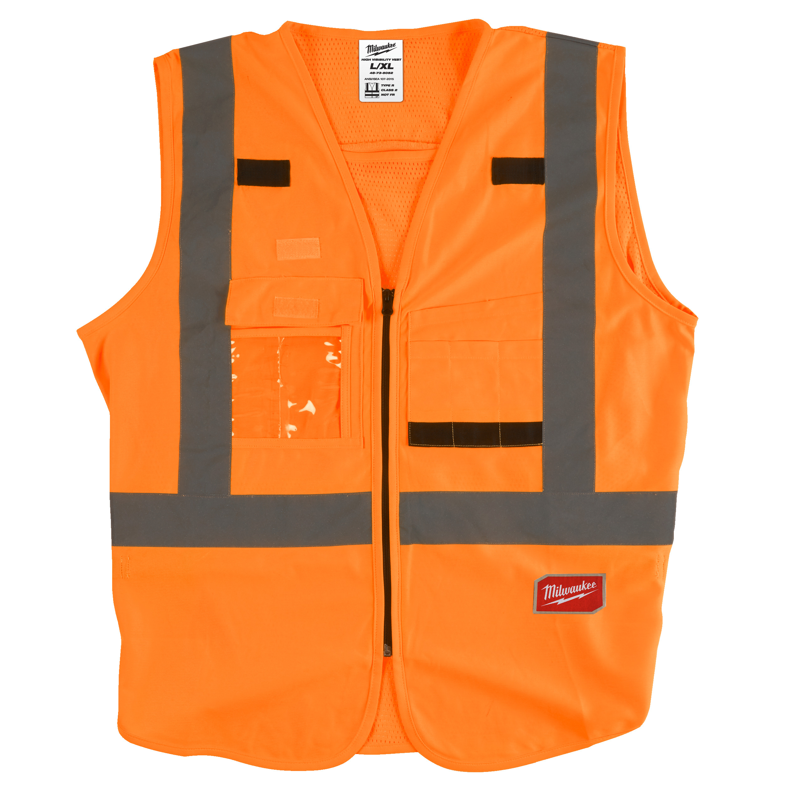 Chaleco alta visibilidad naranja - 2XL/3XL