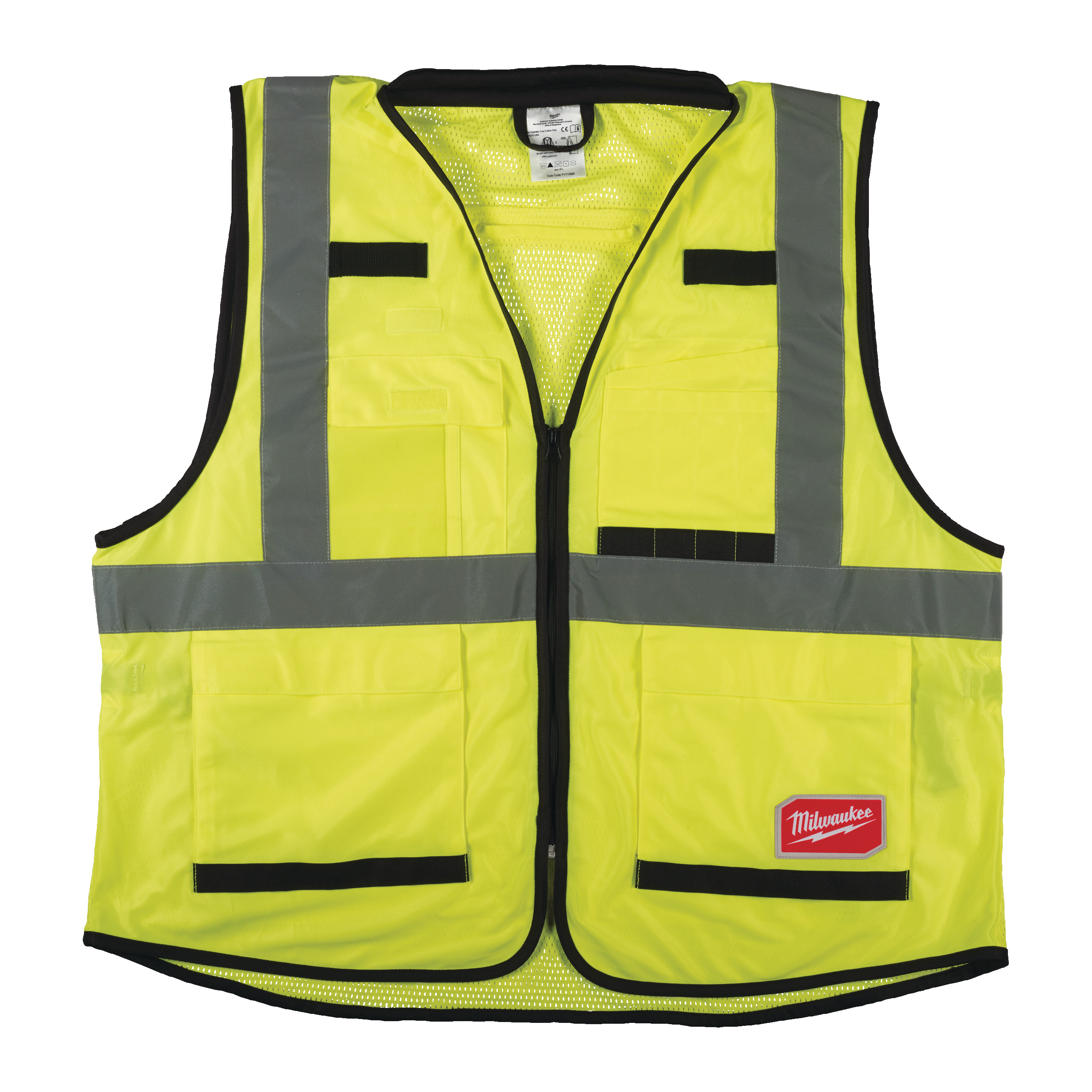 Chaleco alta visibilidad premium amarillo - S/M