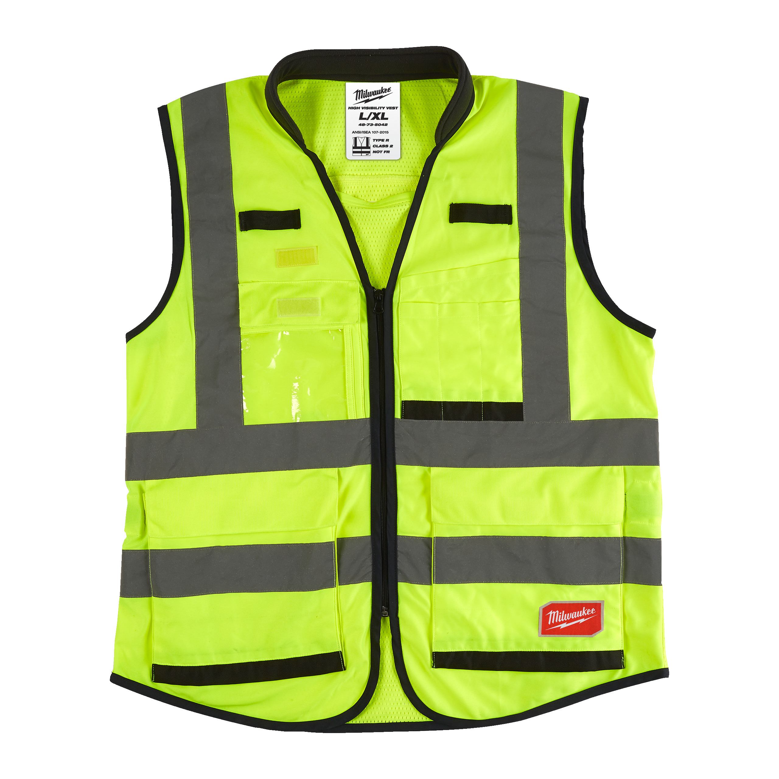 Chaleco alta visibilidad premium amarillo - L/XL