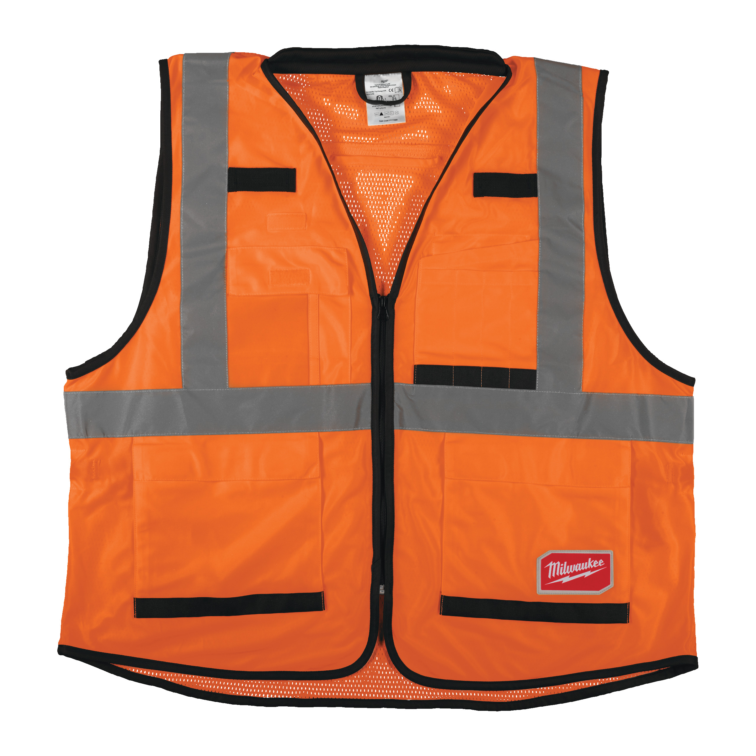 Chaleco alta visibilidad premium naranja - S/M