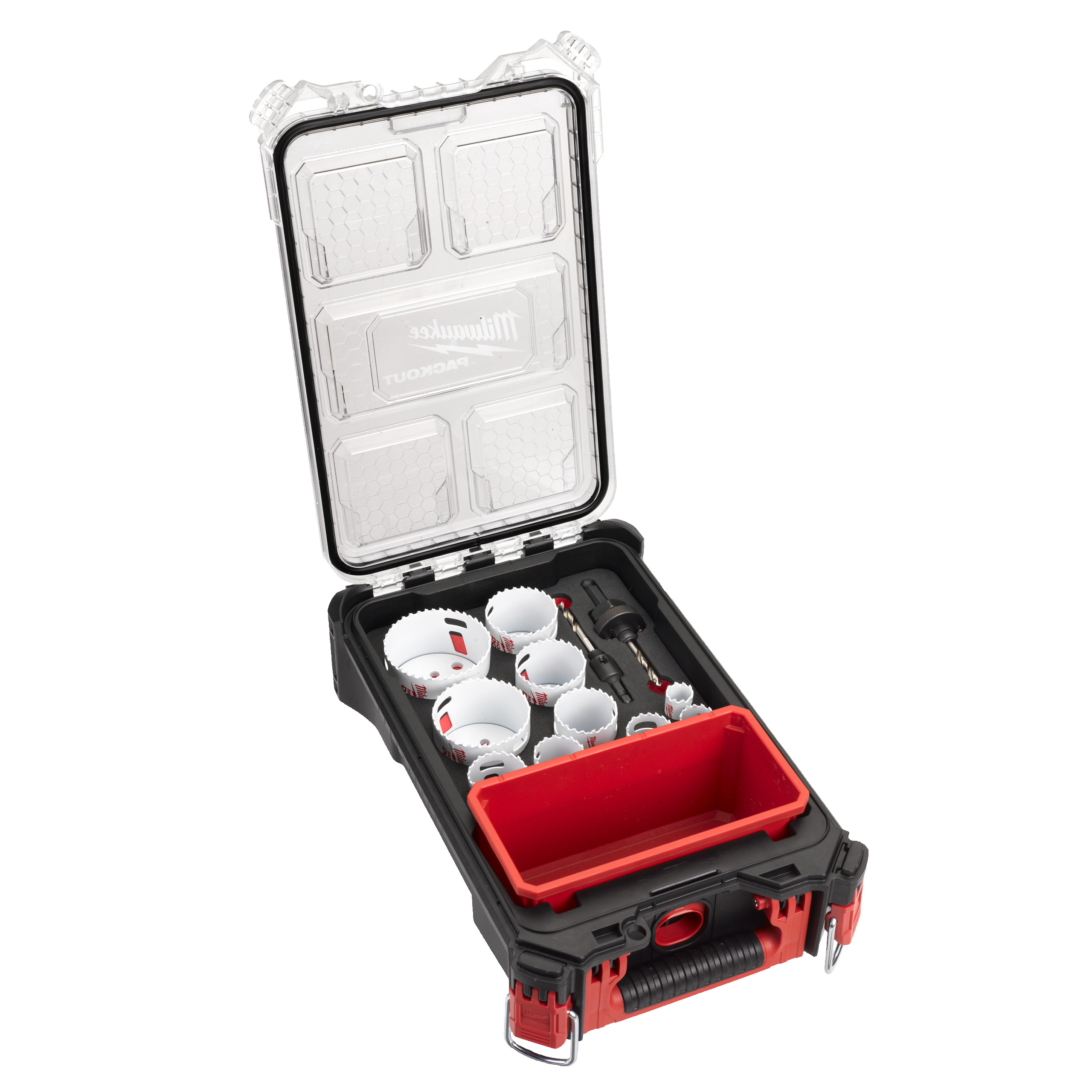 Conjunto de 12 piezas HOLEDOZER™ en organizador PACKOUT™