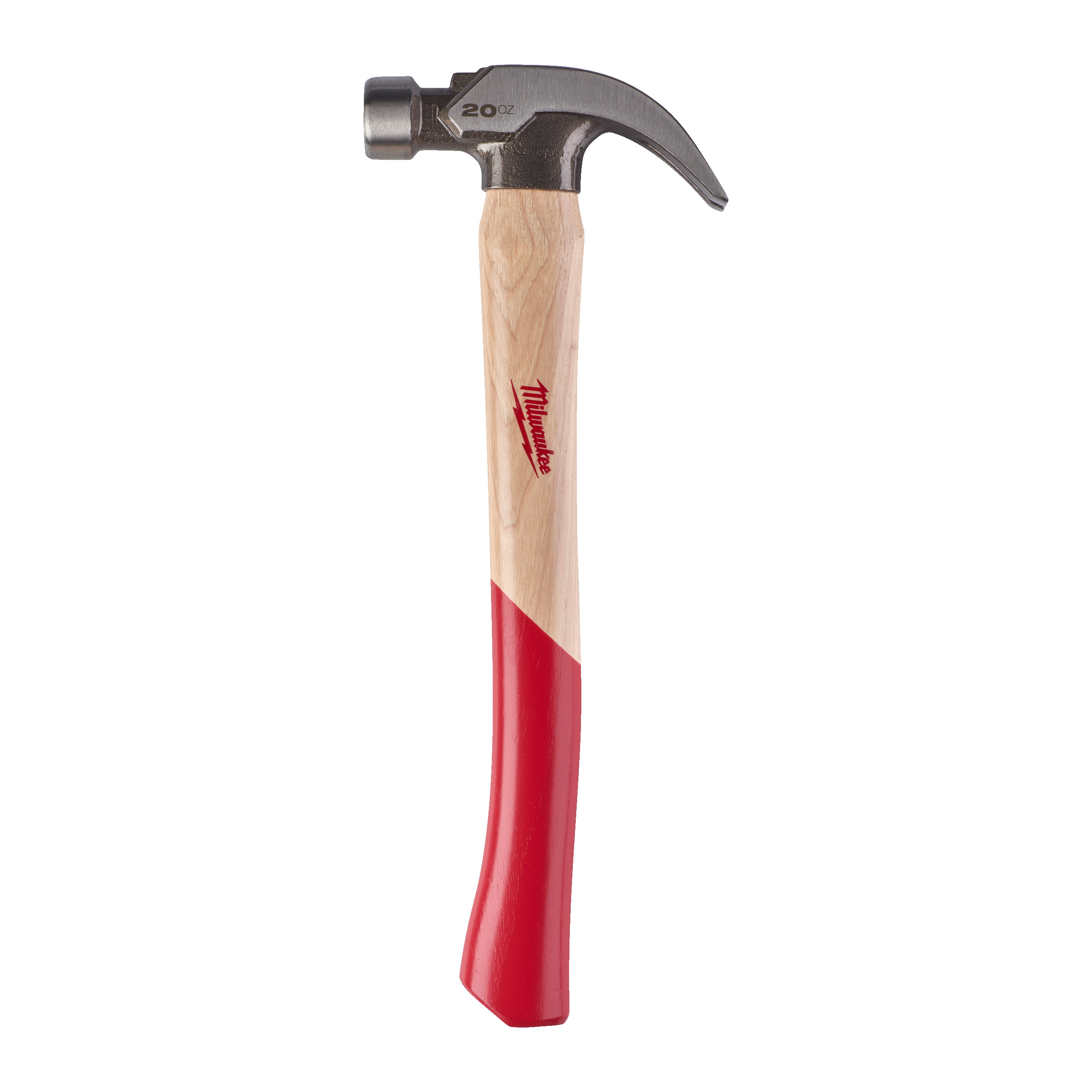 Martillo de uñas curvas y mango de nogal de 570g