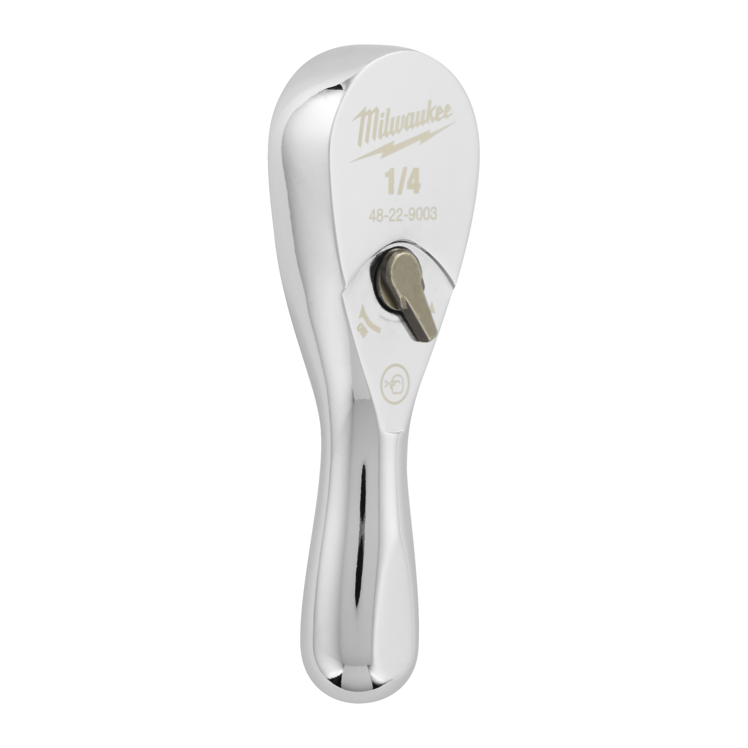Carraca de ¼″ compacta