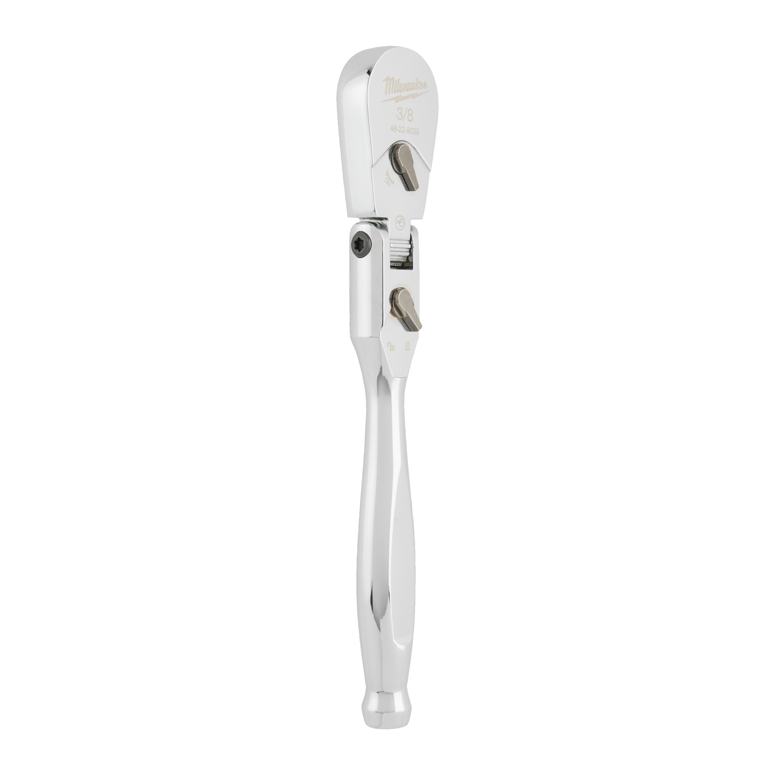 Carraca cabeza flexible de ⅜″ de 215mm