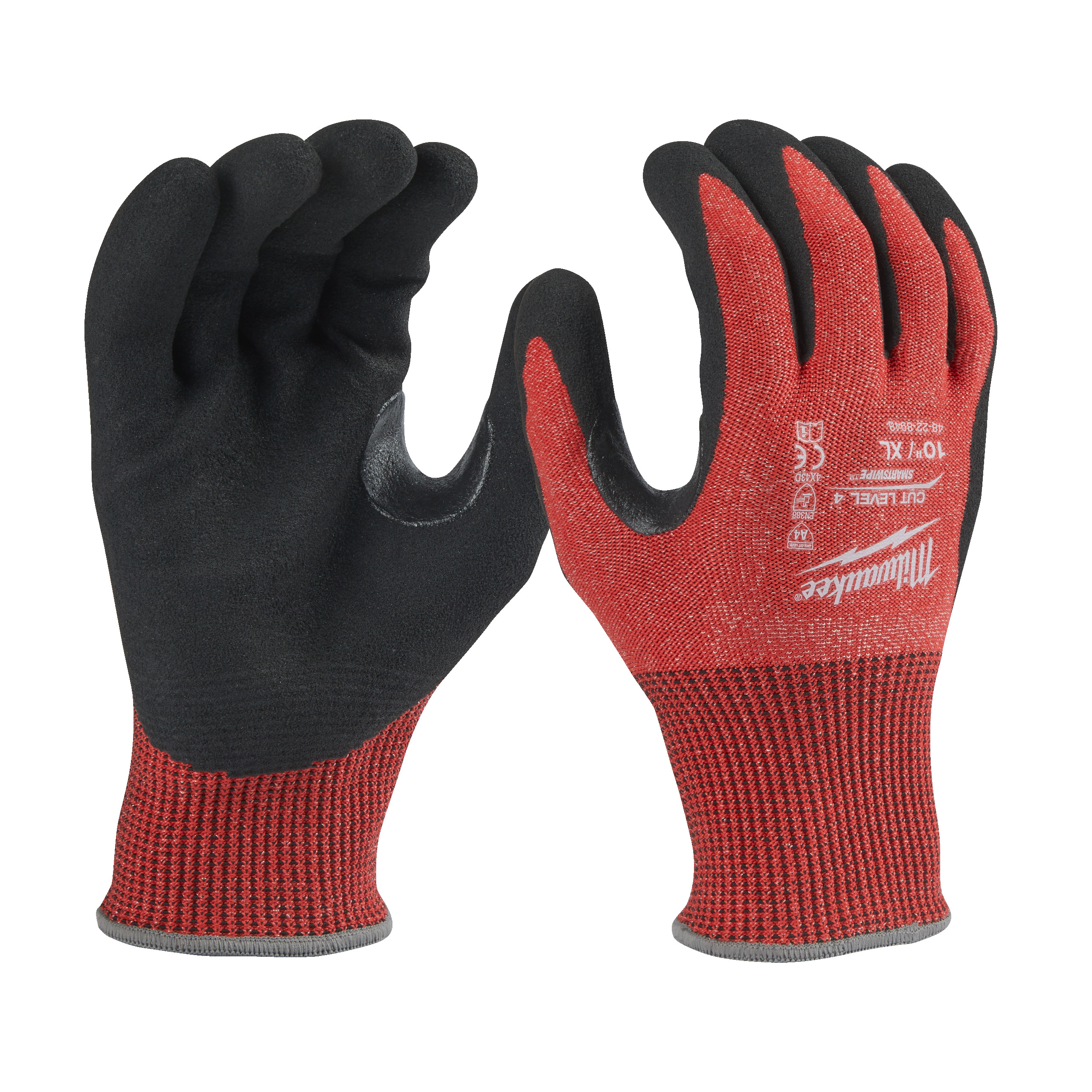 Guantes anticorte de nitrilo Nivel D - XL/10