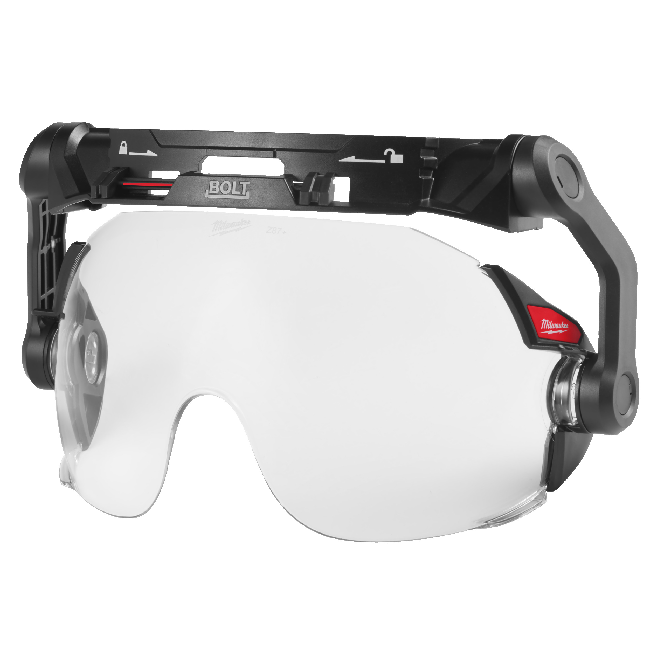 Visor compacto transparente BOLT™