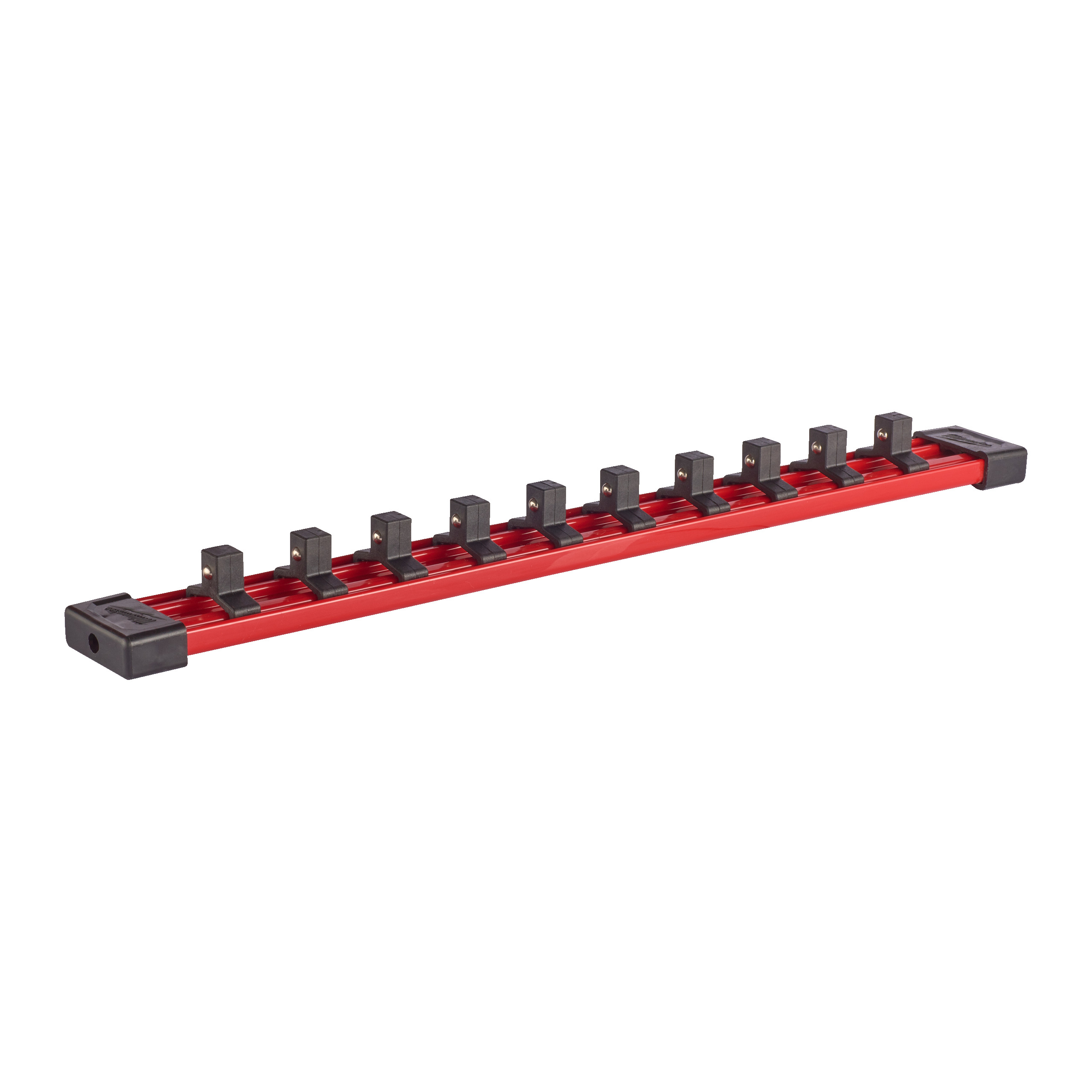 Raíl de transporte para vasos de ⅜″, 350mm y 10 clips