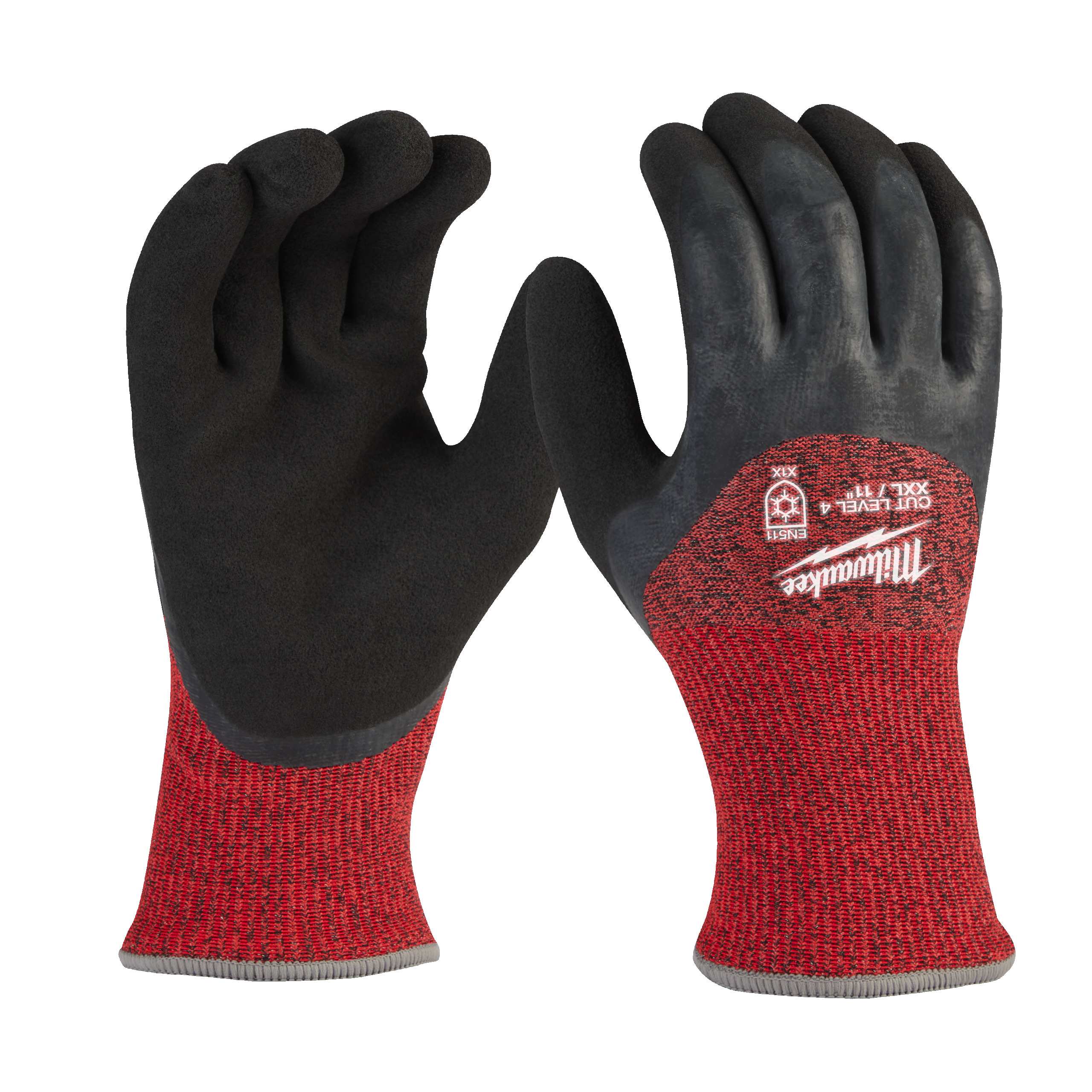 Guantes prot.térmica anticorte nitrilo nivel D - S / 7 - Pack de 12 pares