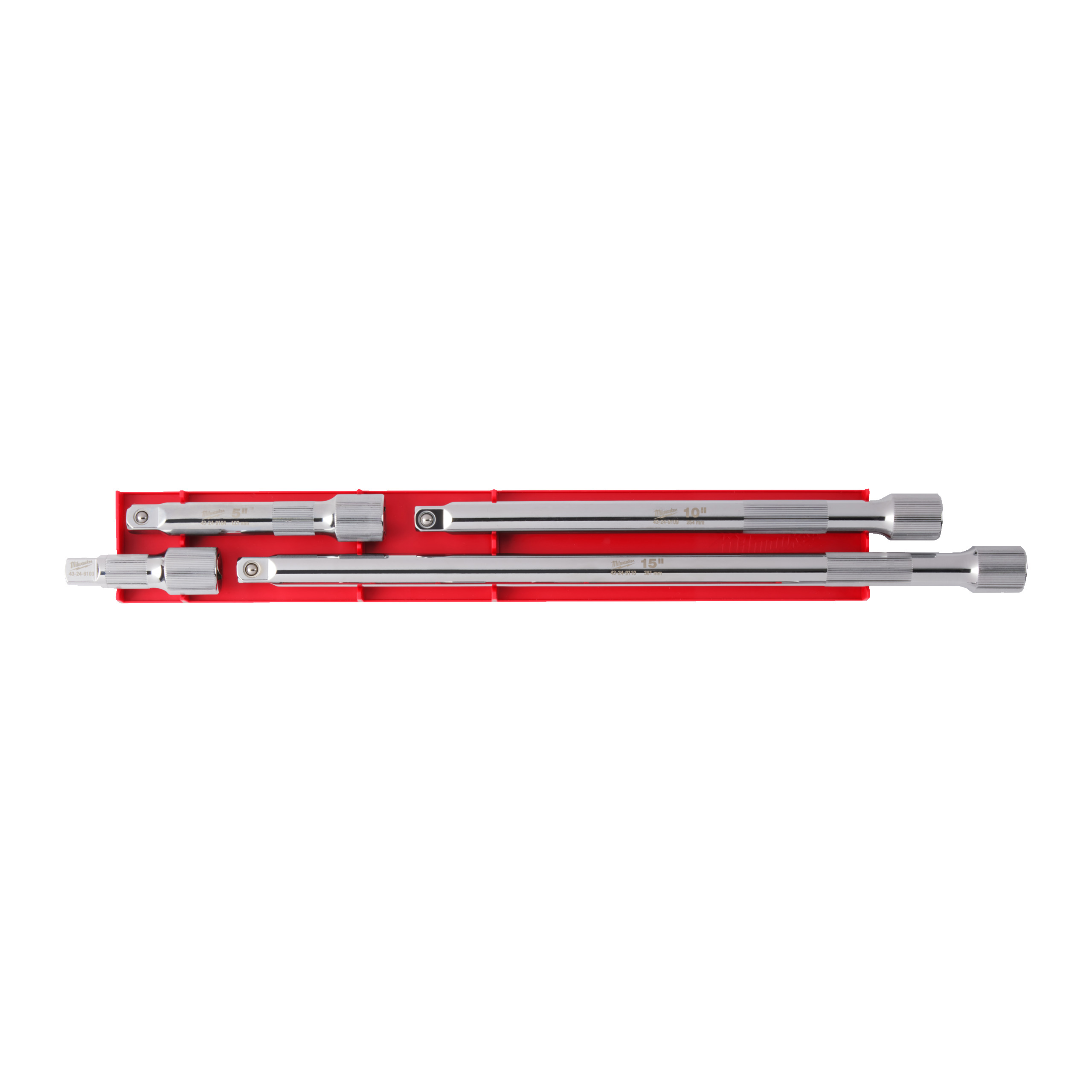 Juego de 4 extensiones de ½″