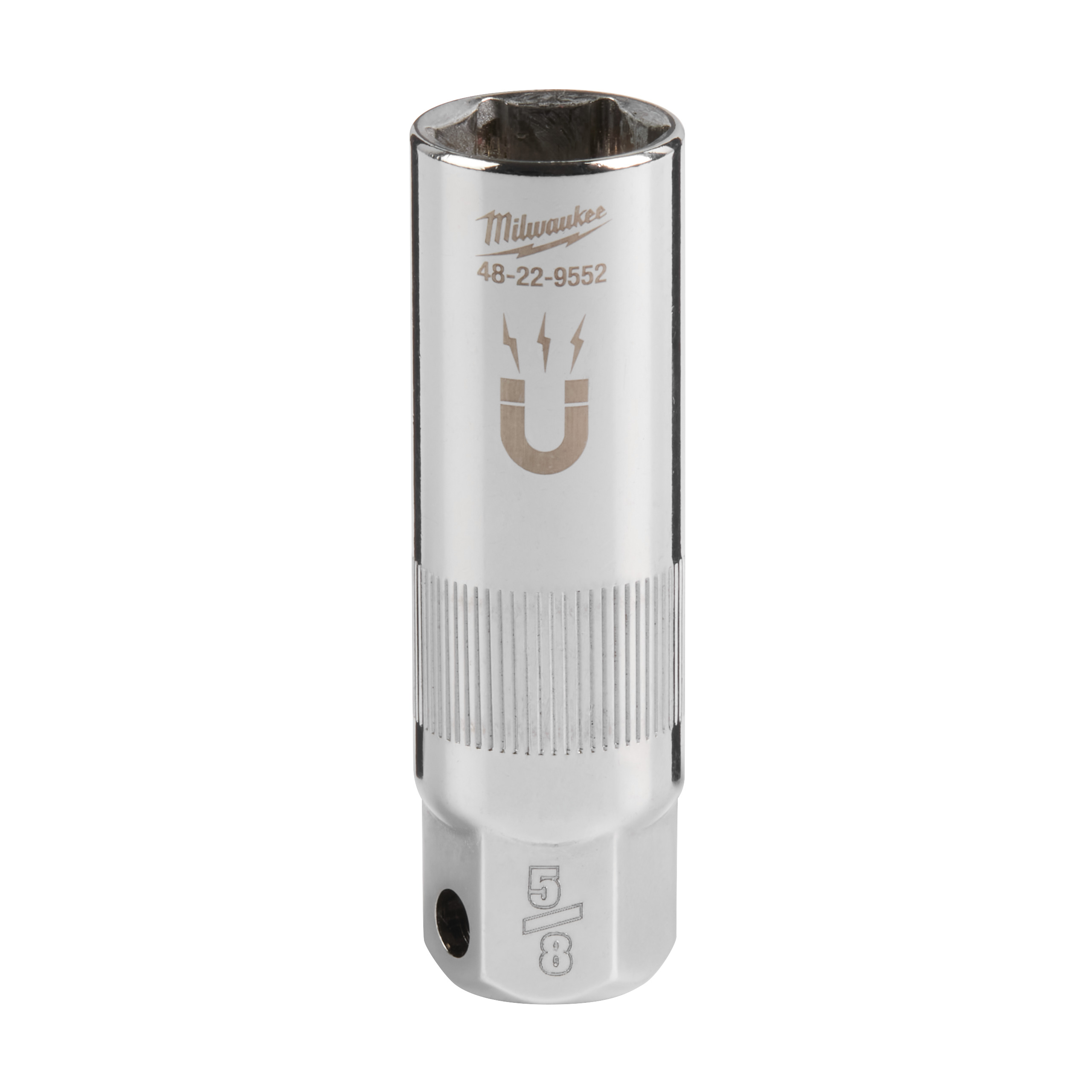 Vaso de ⅜″ magnético para bujías de 16mm (⅝″)