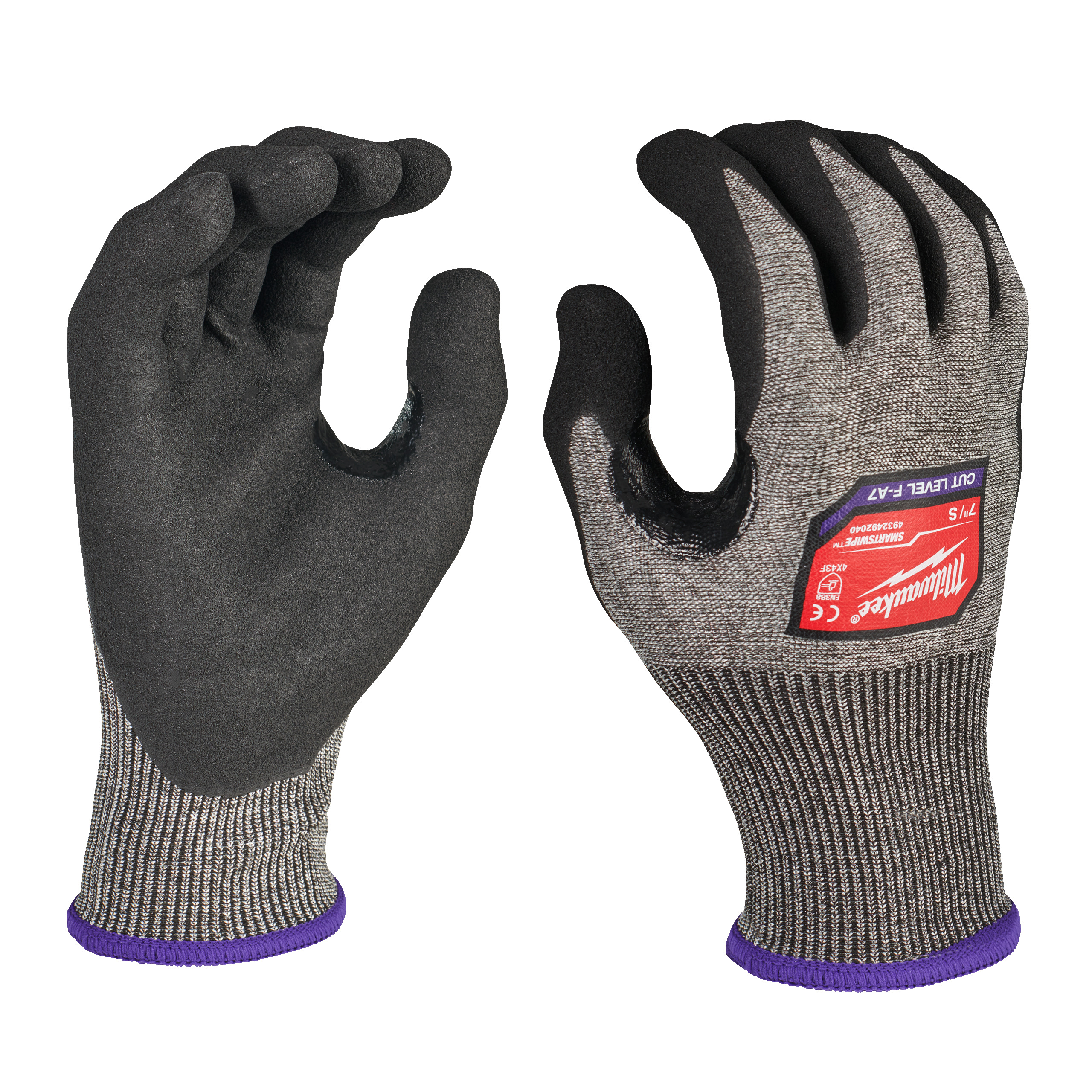 Guantes anticorte de nitrilo Nivel F - S/7