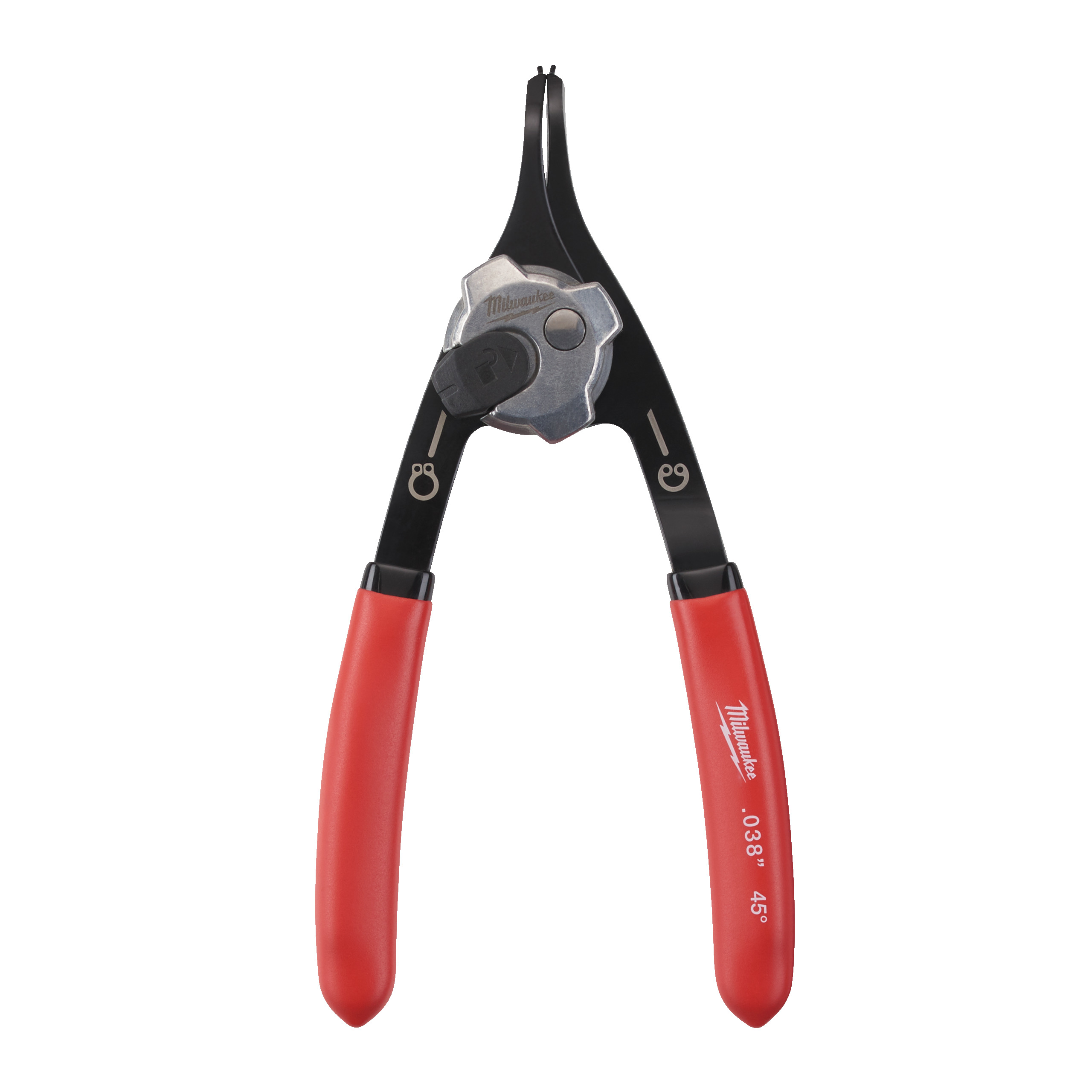 Alicate para circlip pequeño a 45º