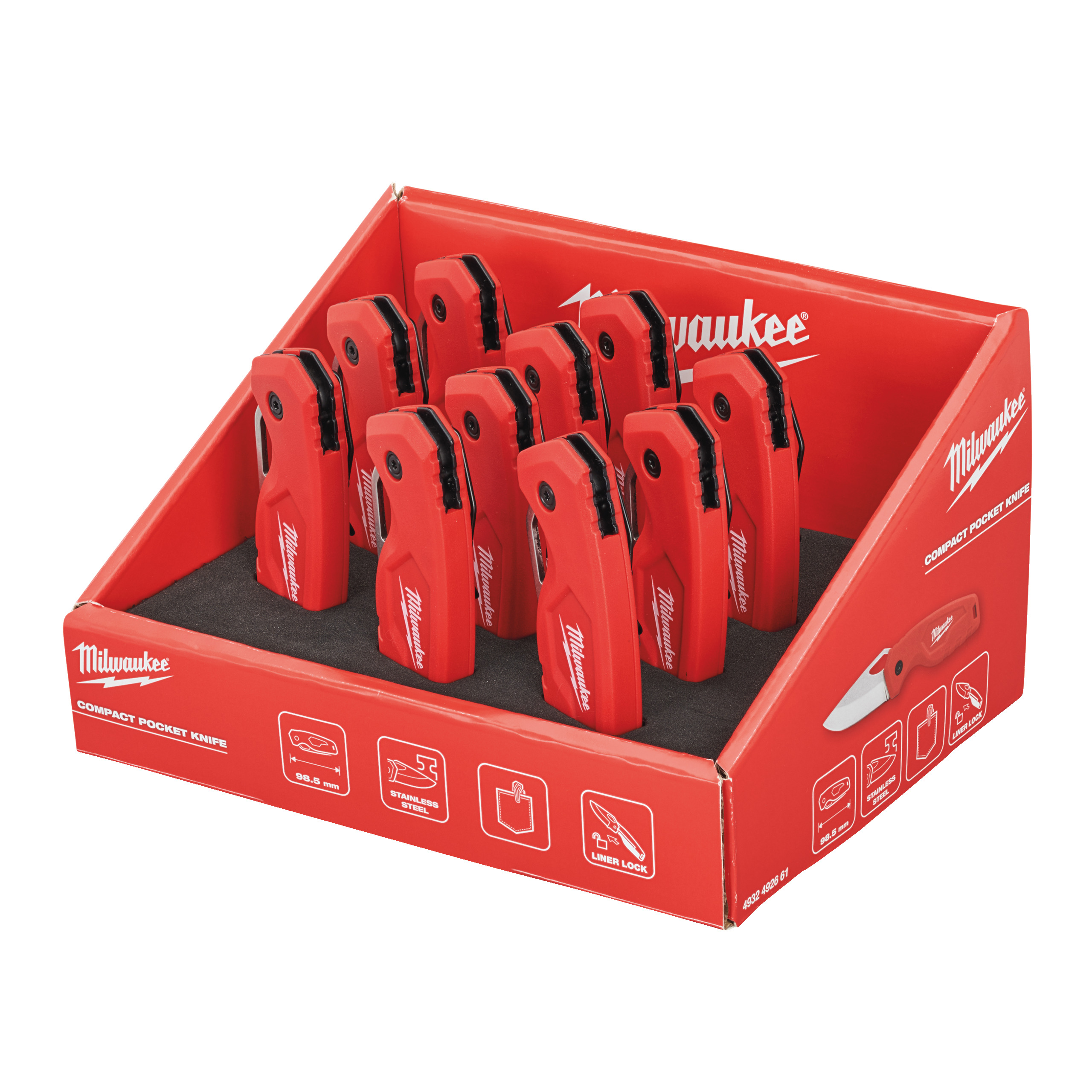 Expositor de navajas compactas (10uds)
